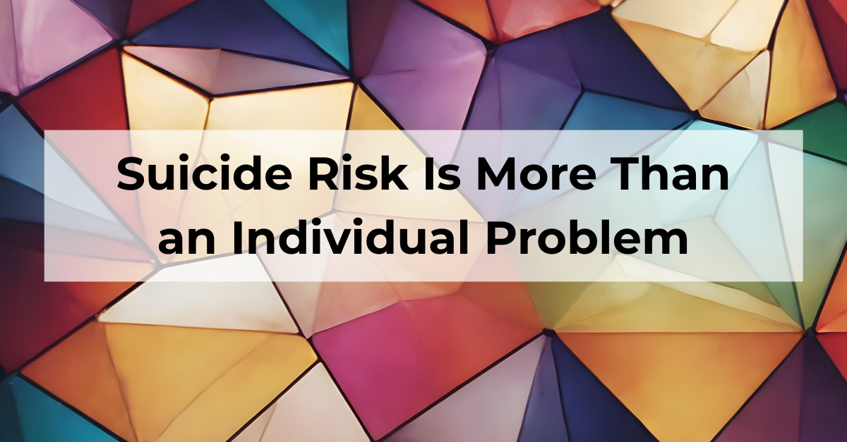 Suicide Risk Is More Than an Individual Problem: What 122 Years of Data Reveal About Cultural Influence