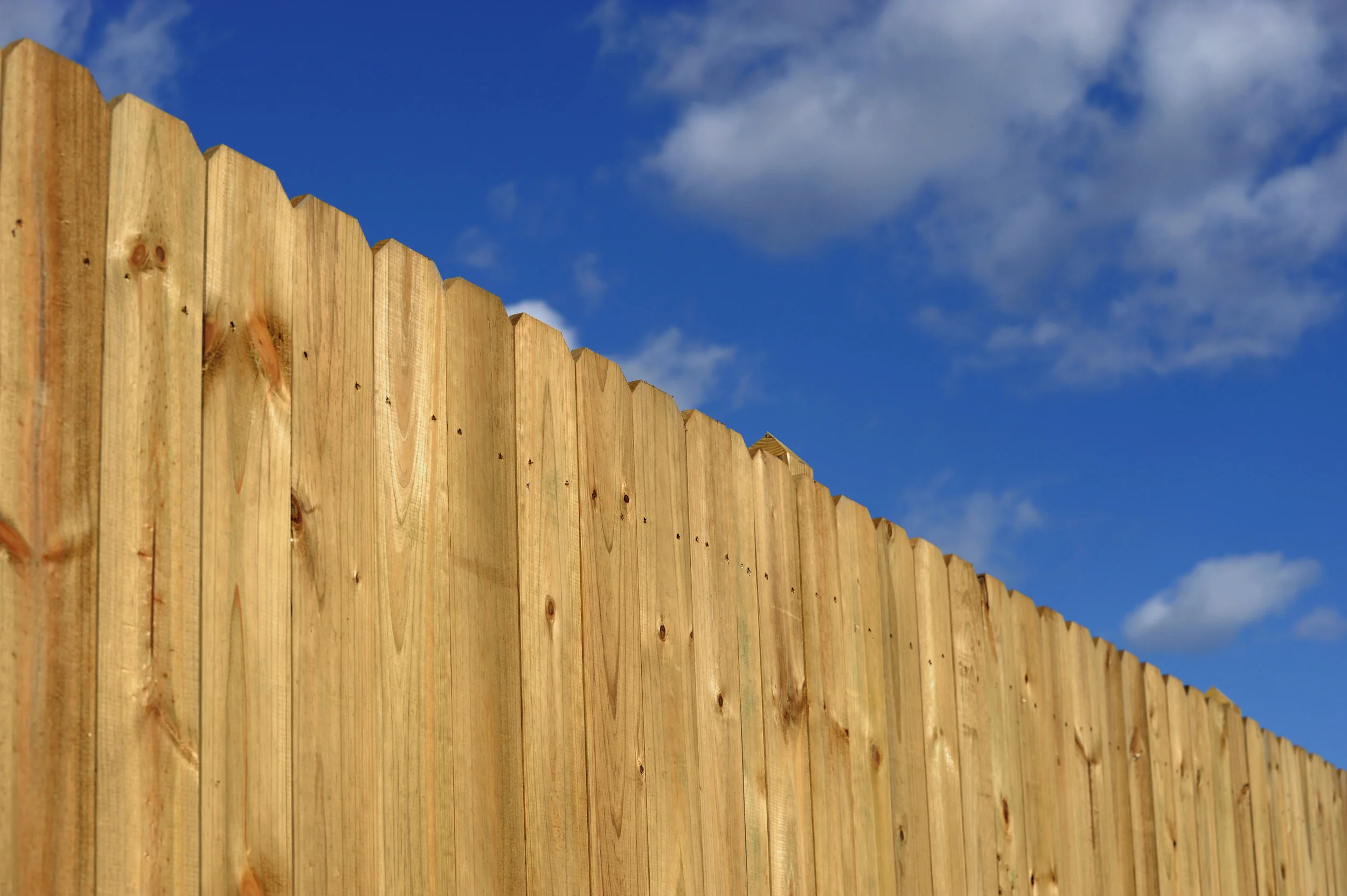 dog eared fence 1x6 6”