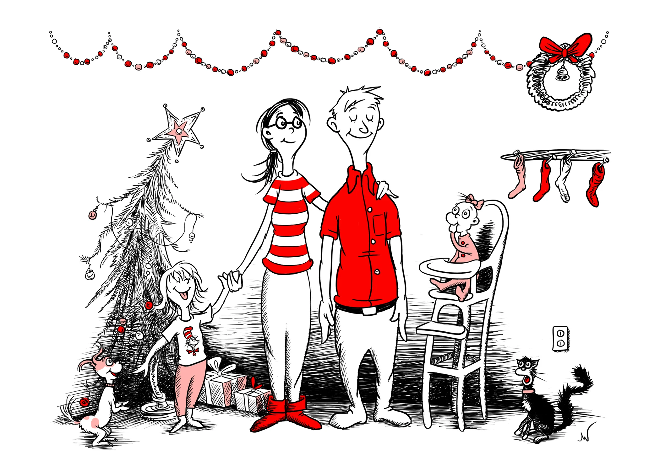 "Seuss Christmas Card"