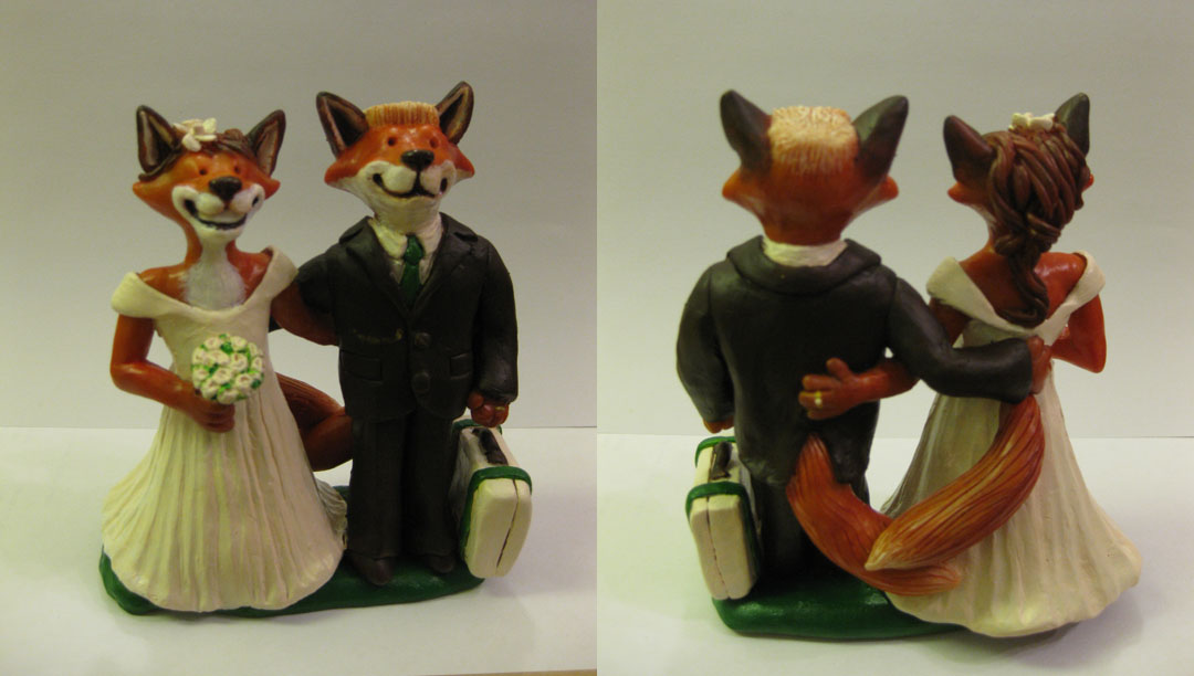 Fox Cake Topper #2