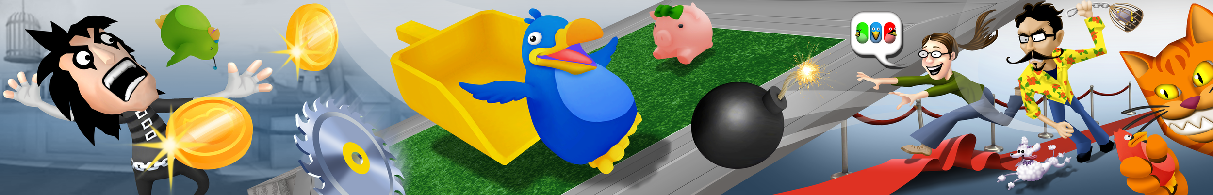Scoop 'n Birds Miiverse Banner