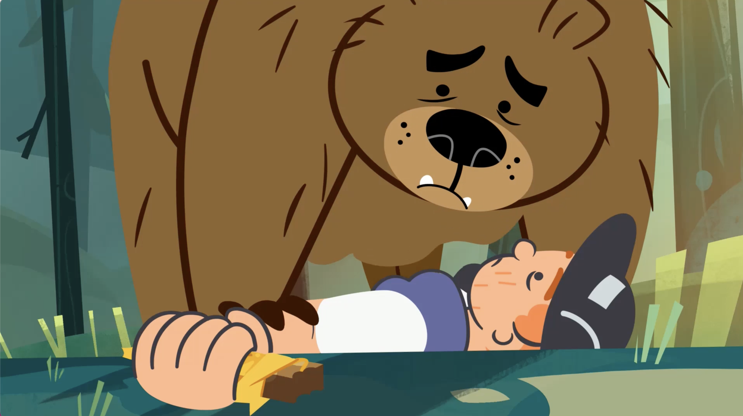 Bear vs. Hiker