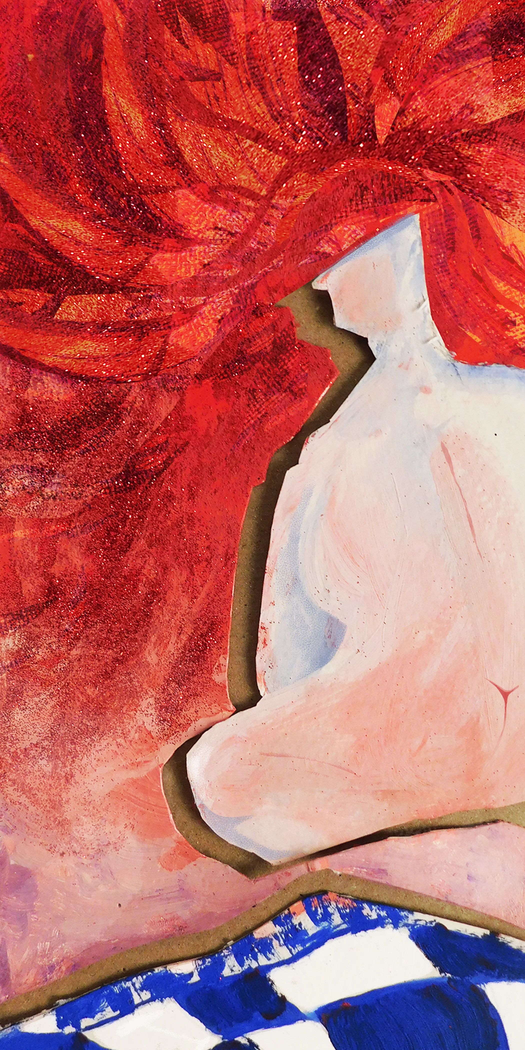 Fermina - An illustration inspired by the main female character in ‘ Love in the time of Cholera’ by Gabriel Garcia Marquez
