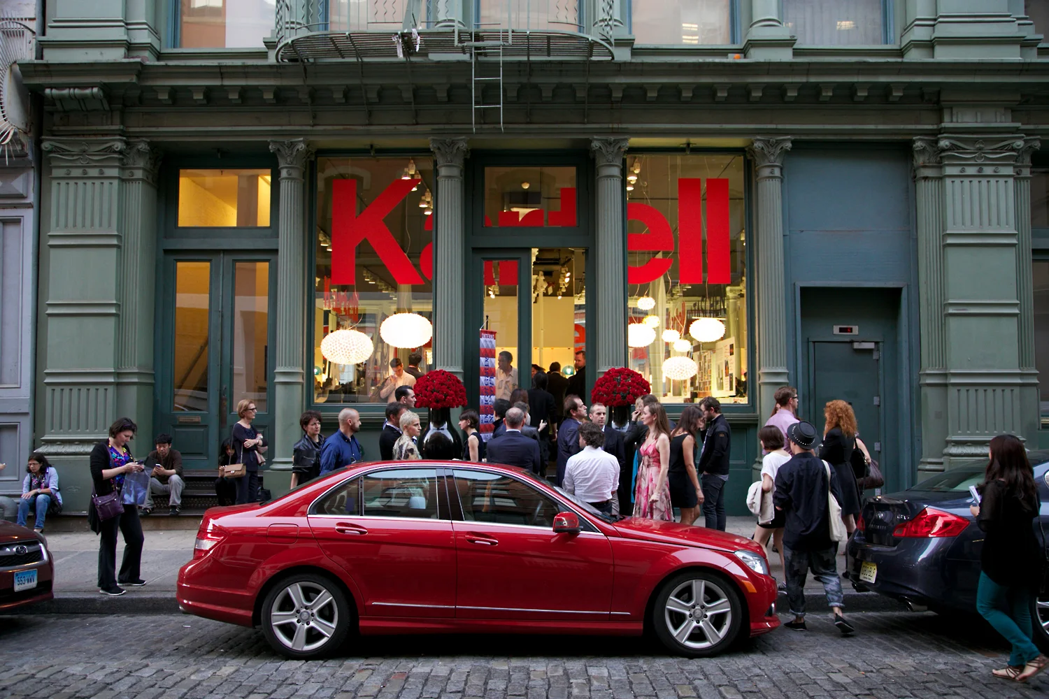  New York City, Event / Corporate Photography, Red, Car, Luxury, Kartell, Design, Soho, Brooke Slezak, Samuel Stuart Hollenshead 