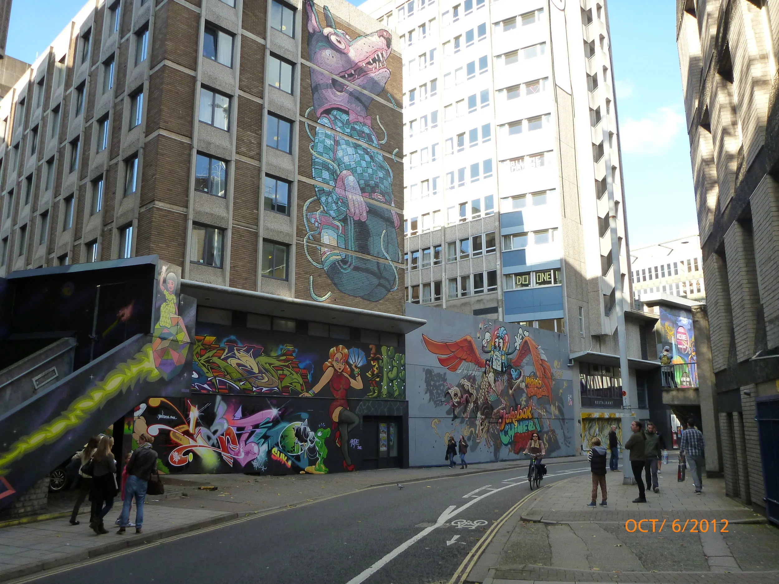 Street art in Bristol