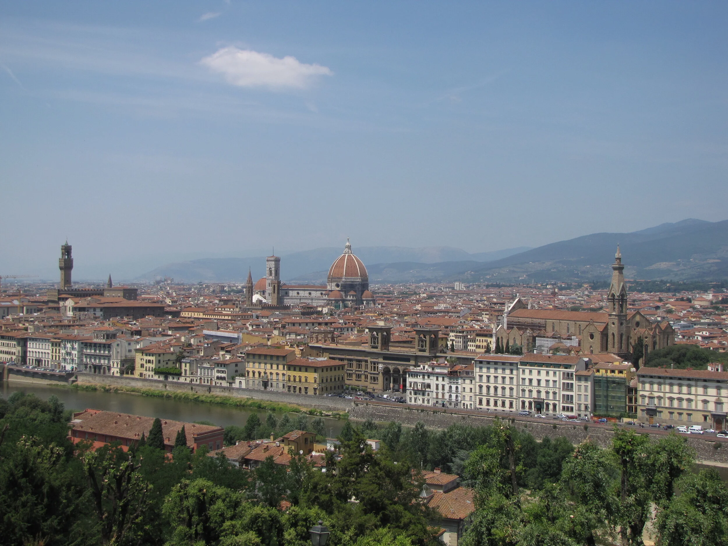 View of Florence from Piazzle Michelangelo