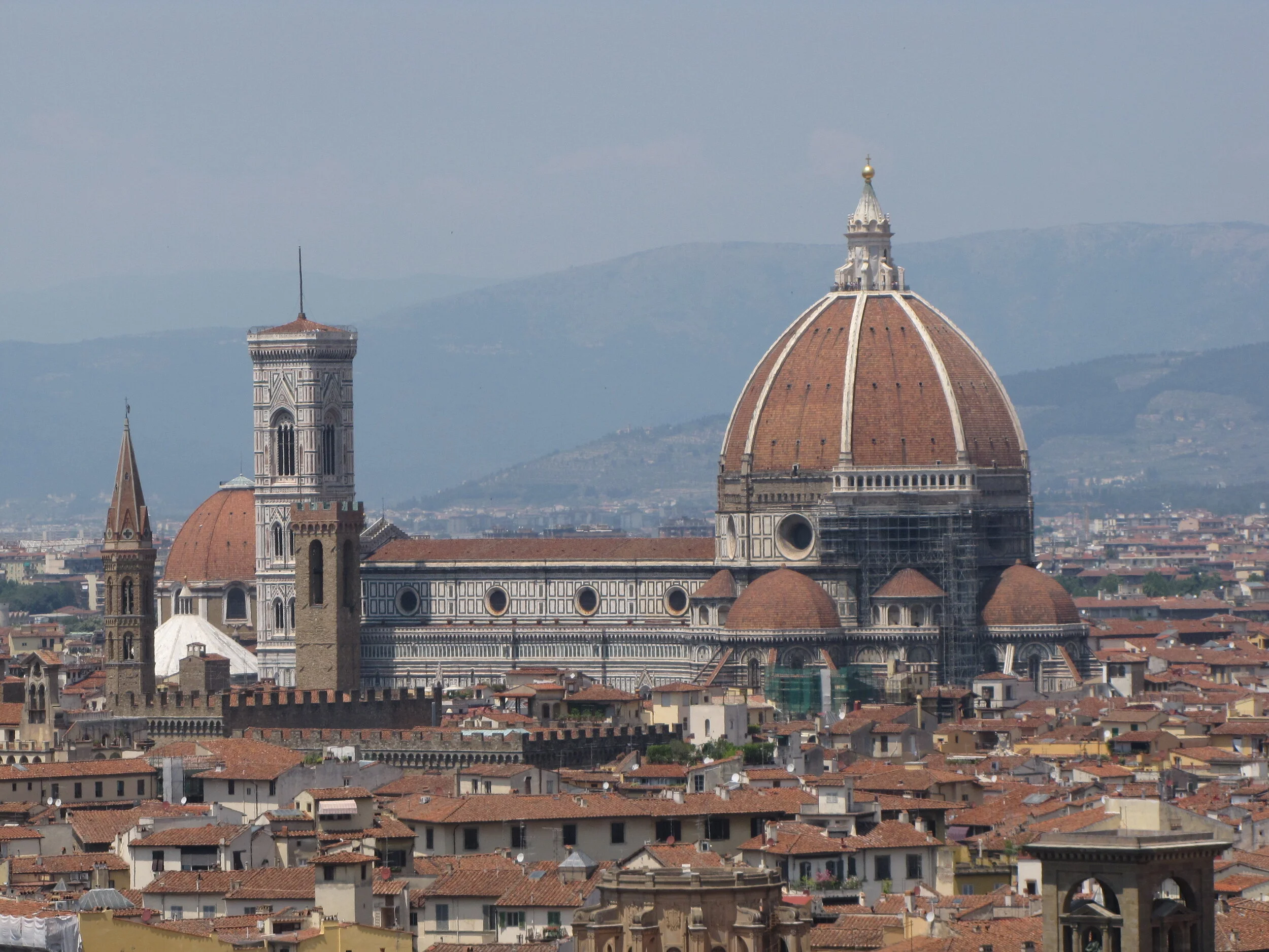 View of Il Duomo from Piazzle Michelangelo