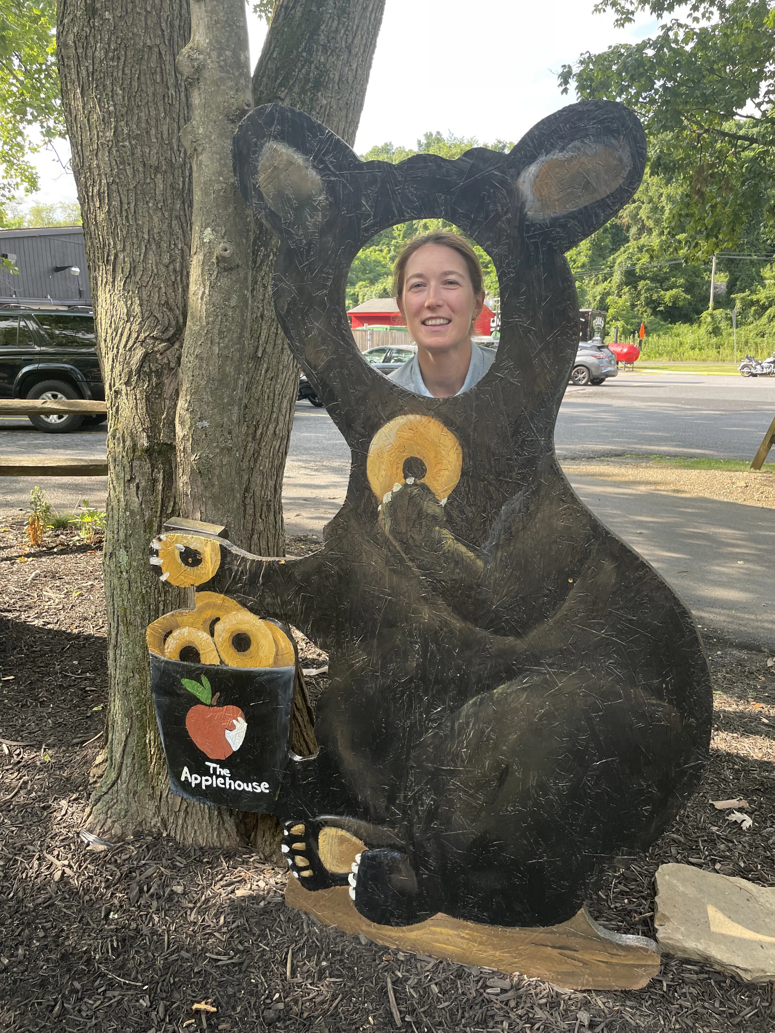 My spirit animal @ Apple House, photo by Jim Fetig