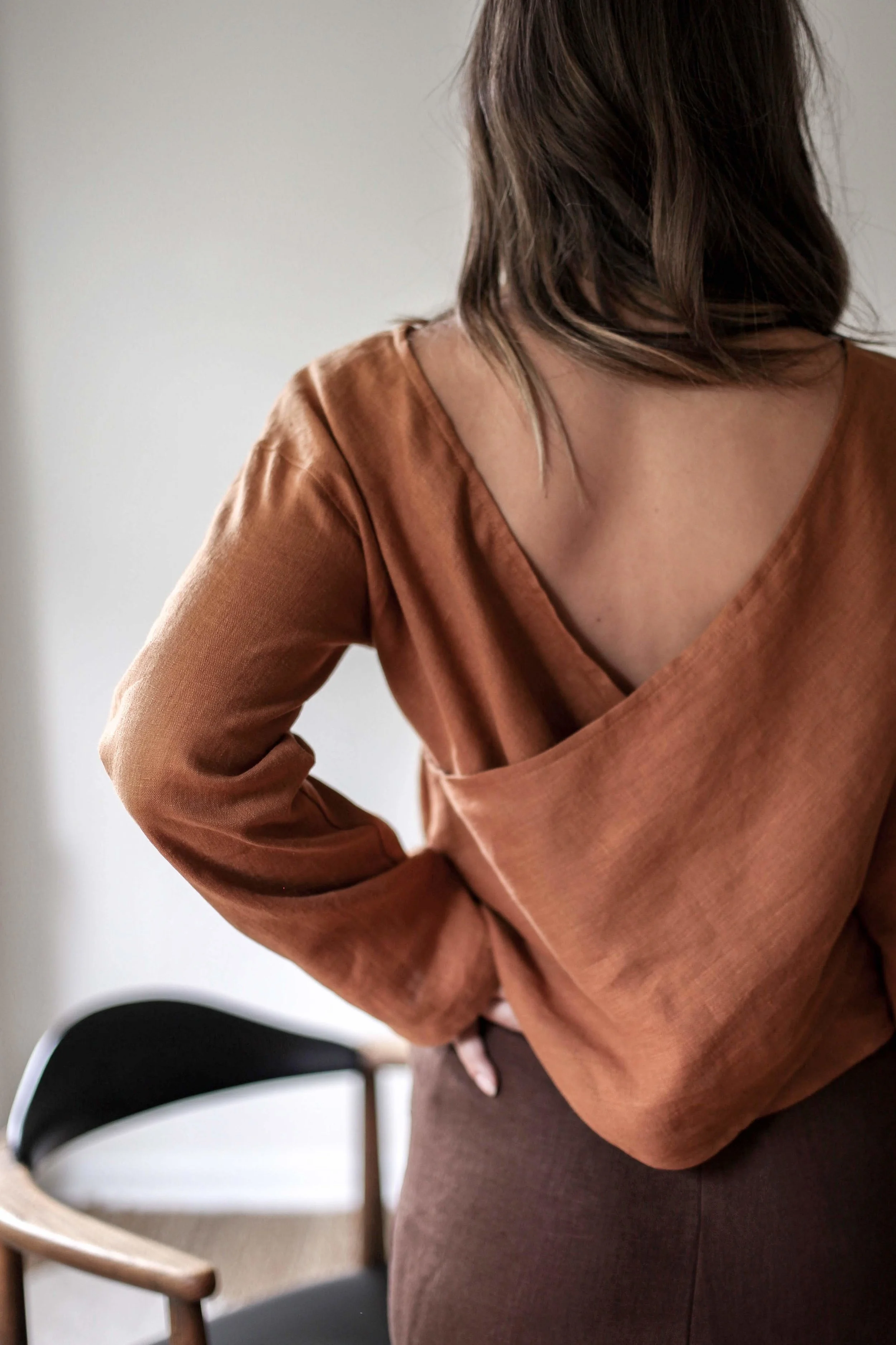 Taltal Long Sleeve - Rust