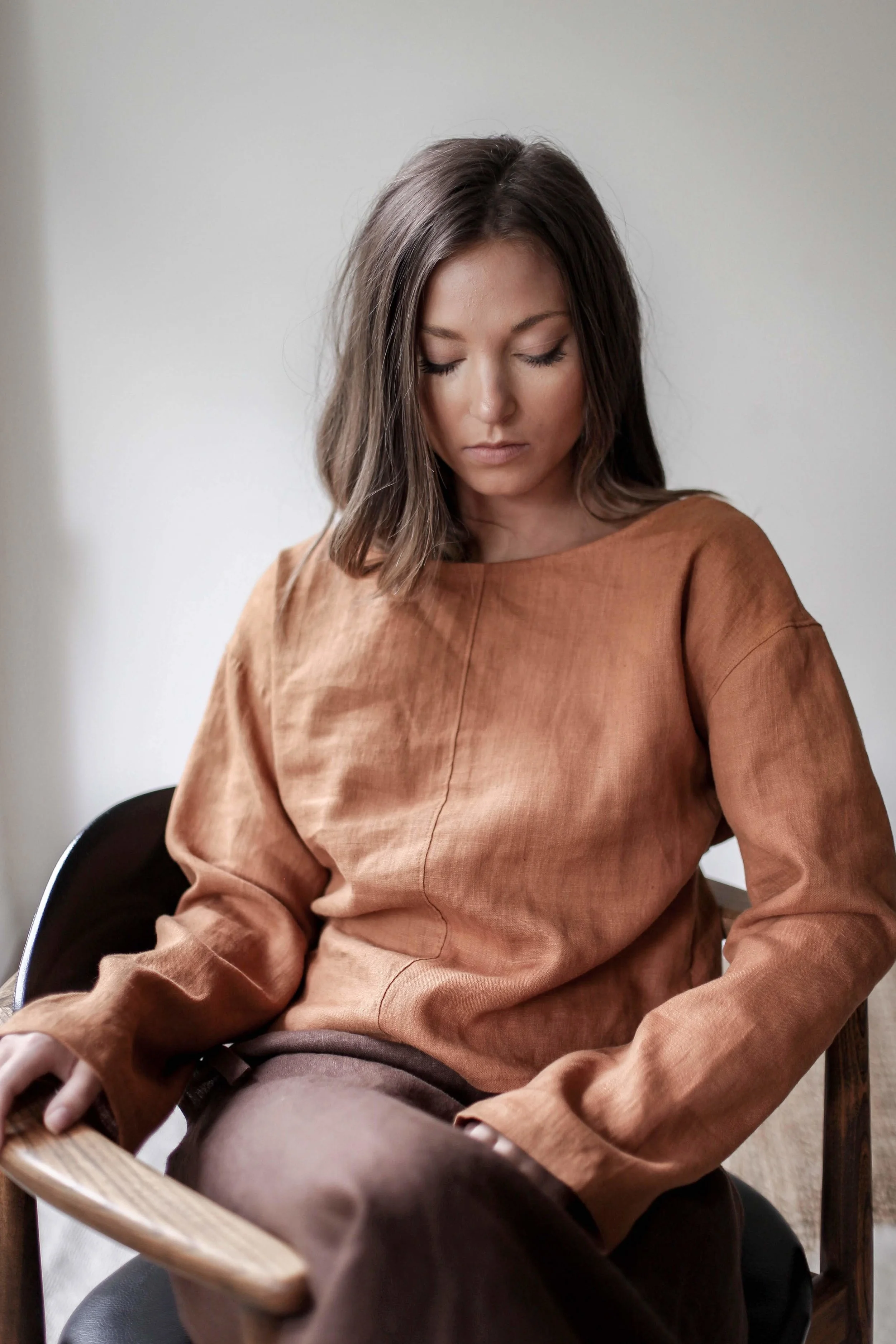 Taltal Long Sleeve - Rust