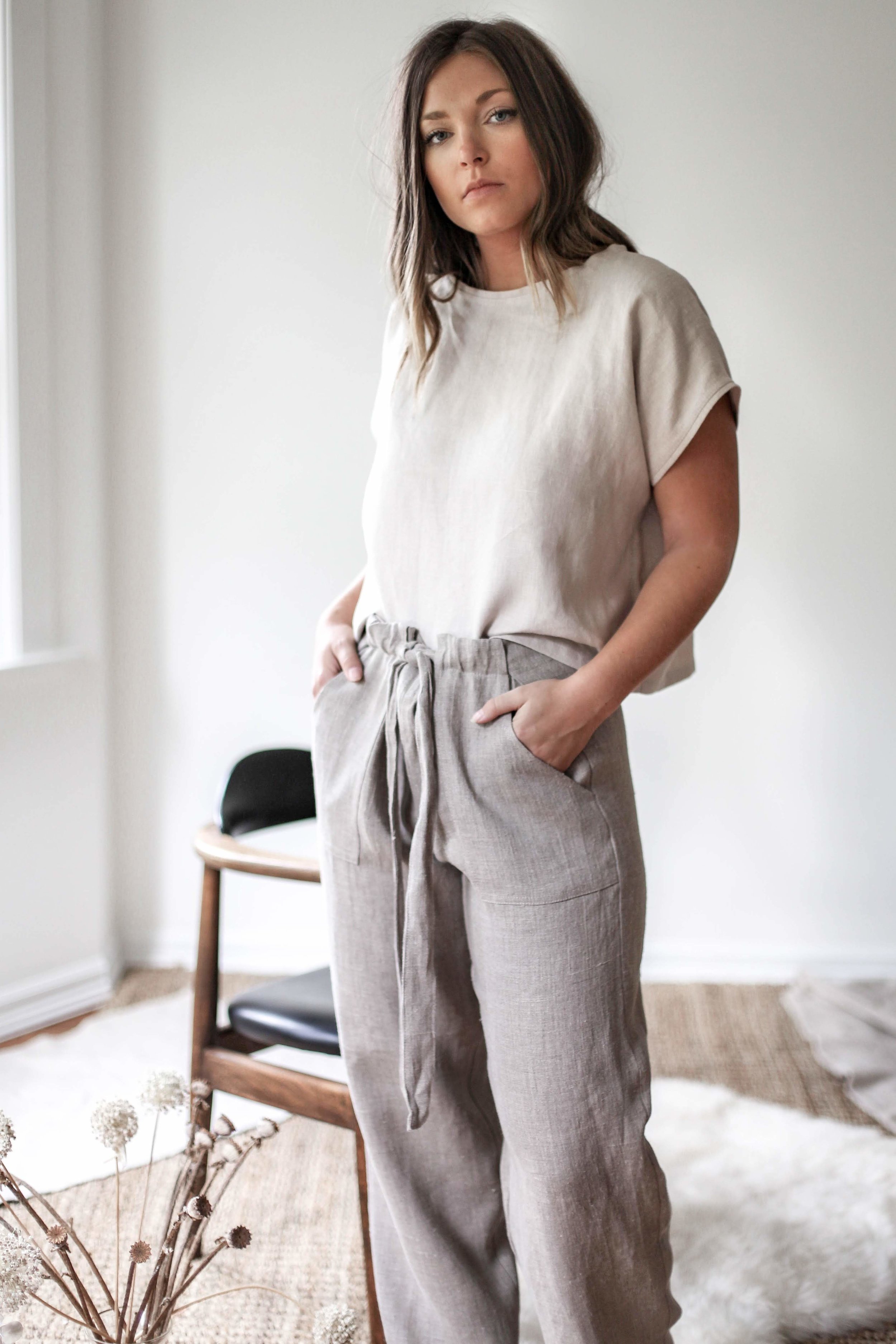 Maya Pants - Natural