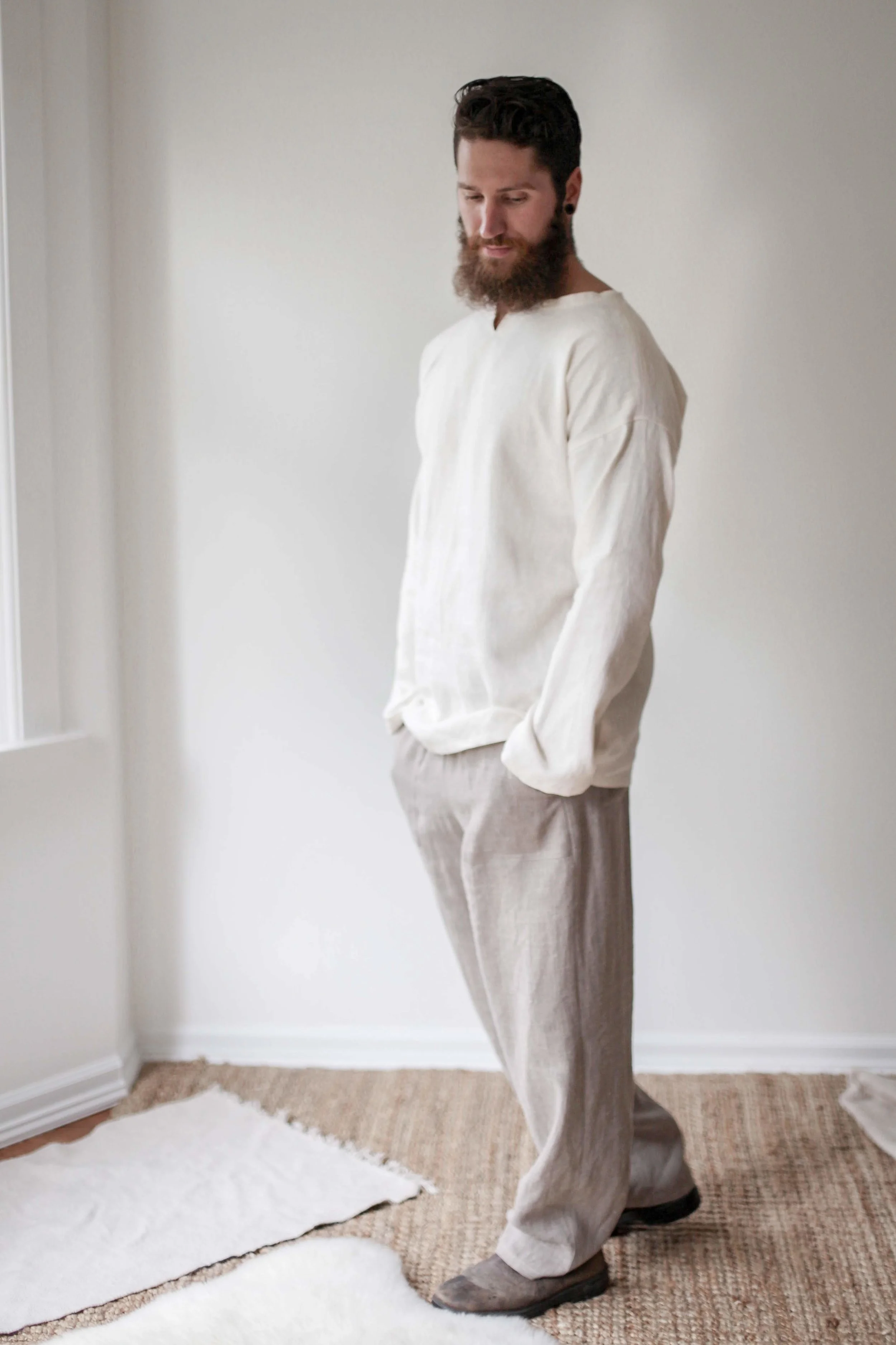 Shawn Top | Mens - Ivory