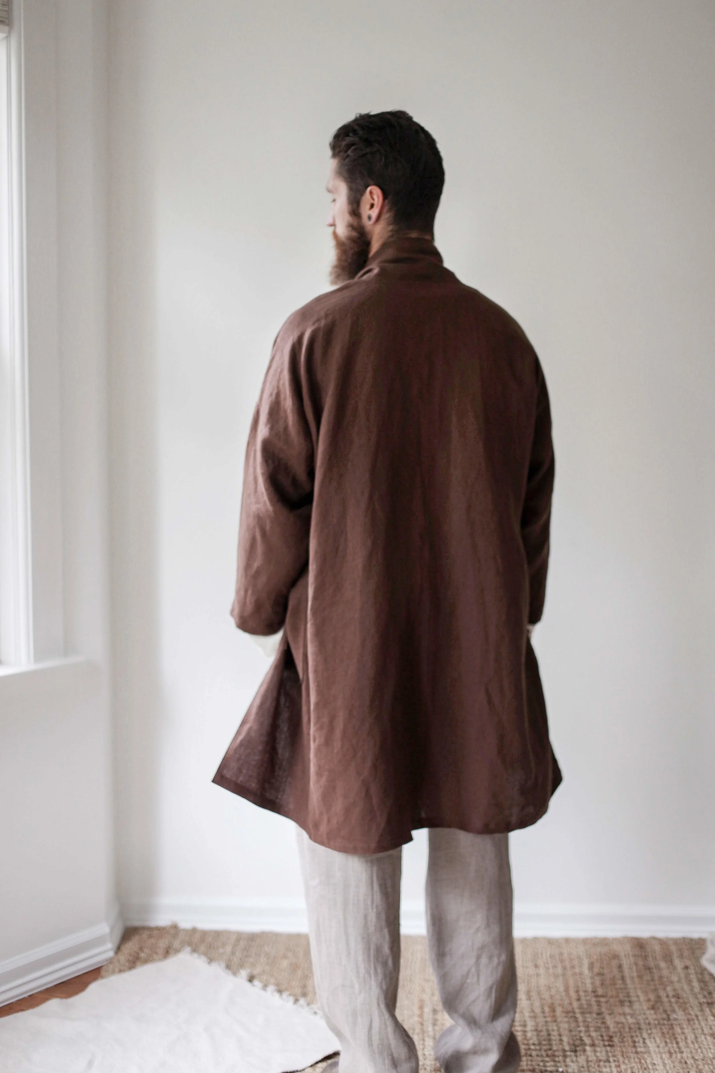 Mike Long Jacket | Mens - Chocolate