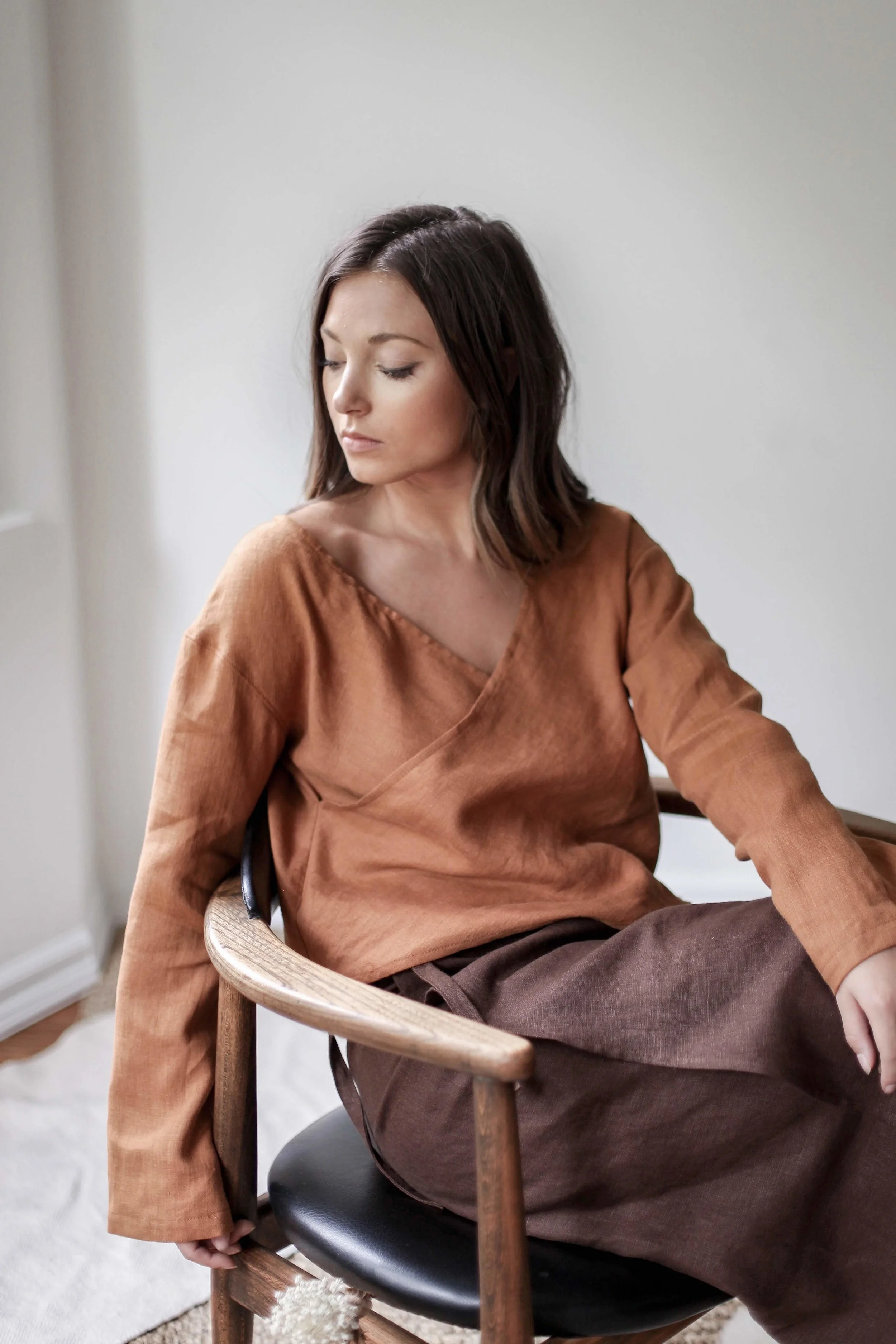 Taltal Long Sleeve - Rust