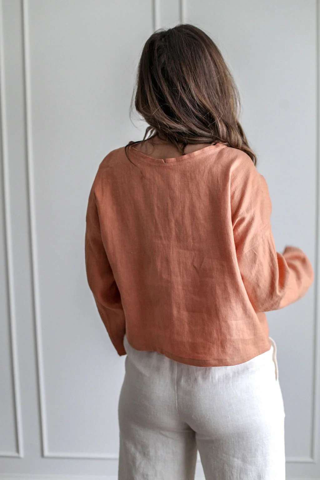 Madison Top - Peach