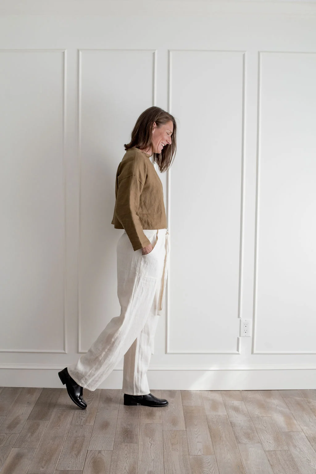 Madison Top - Dark Moss