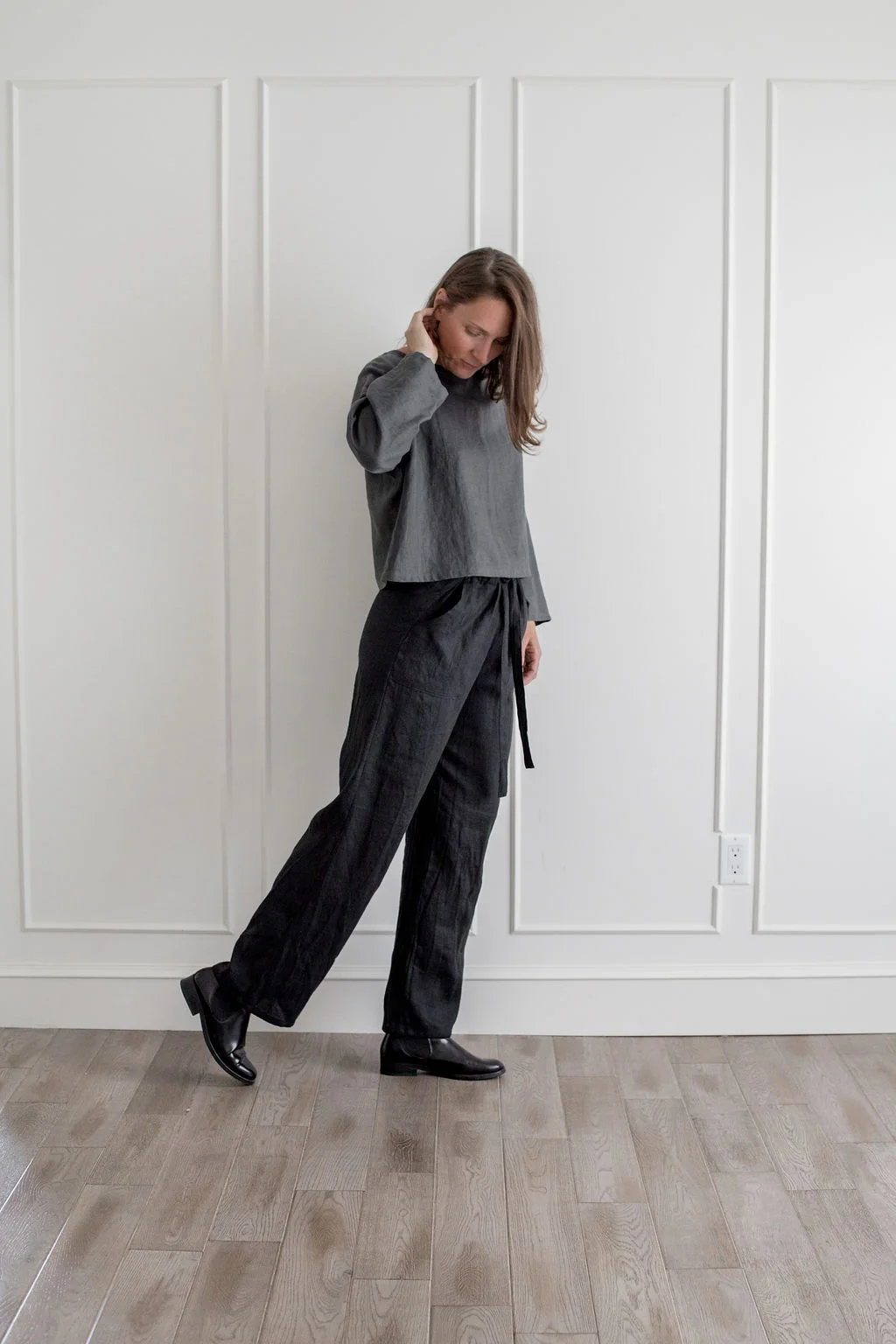 Madison Top - Grey