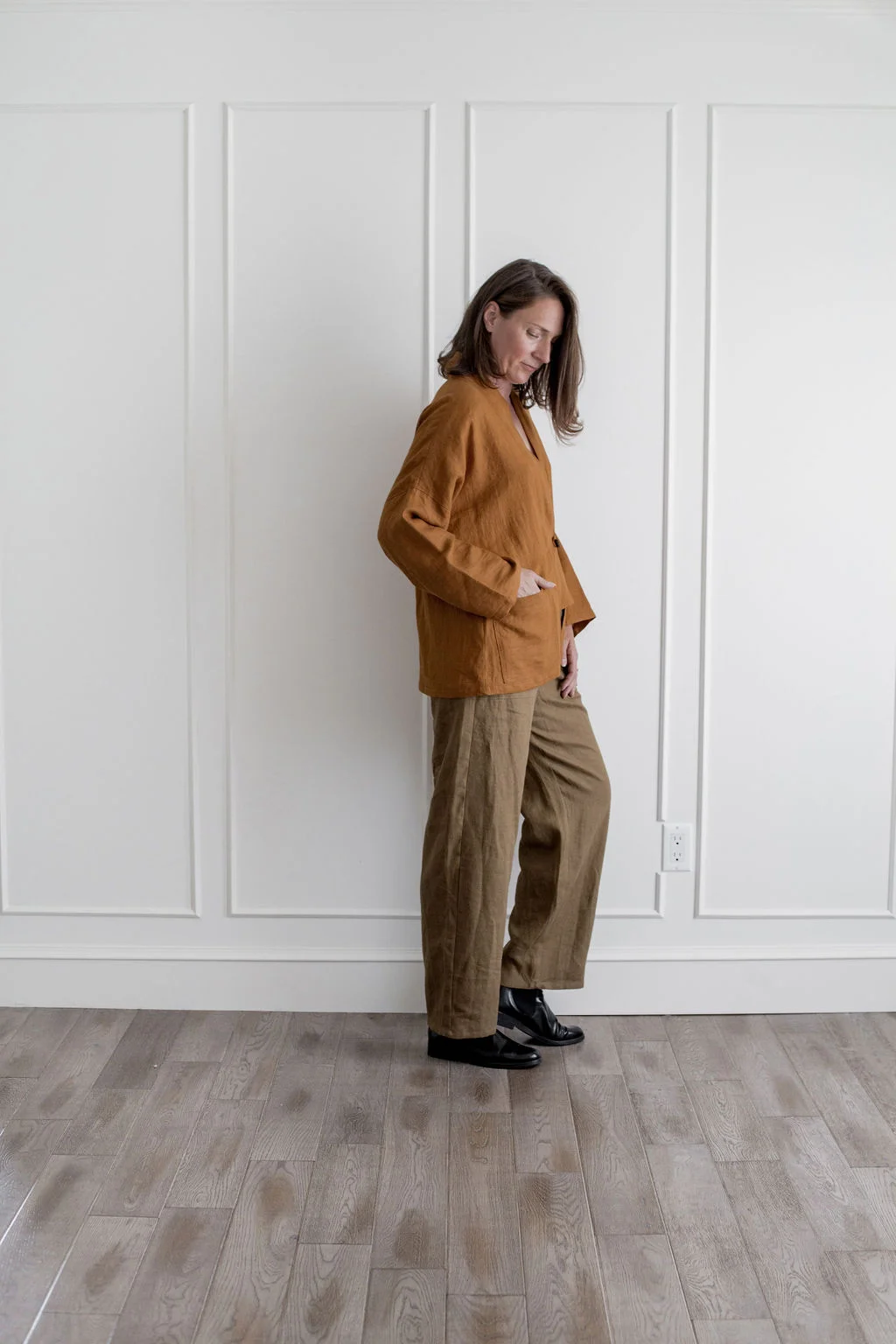 Lyndsey Pants - Dark Moss