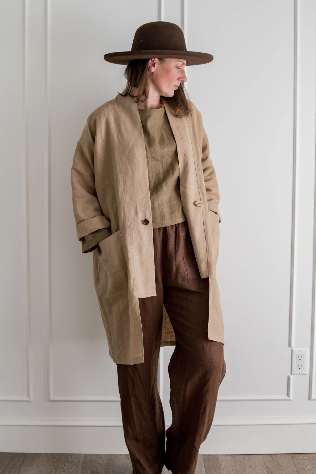 Kim Long Jacket - Camel