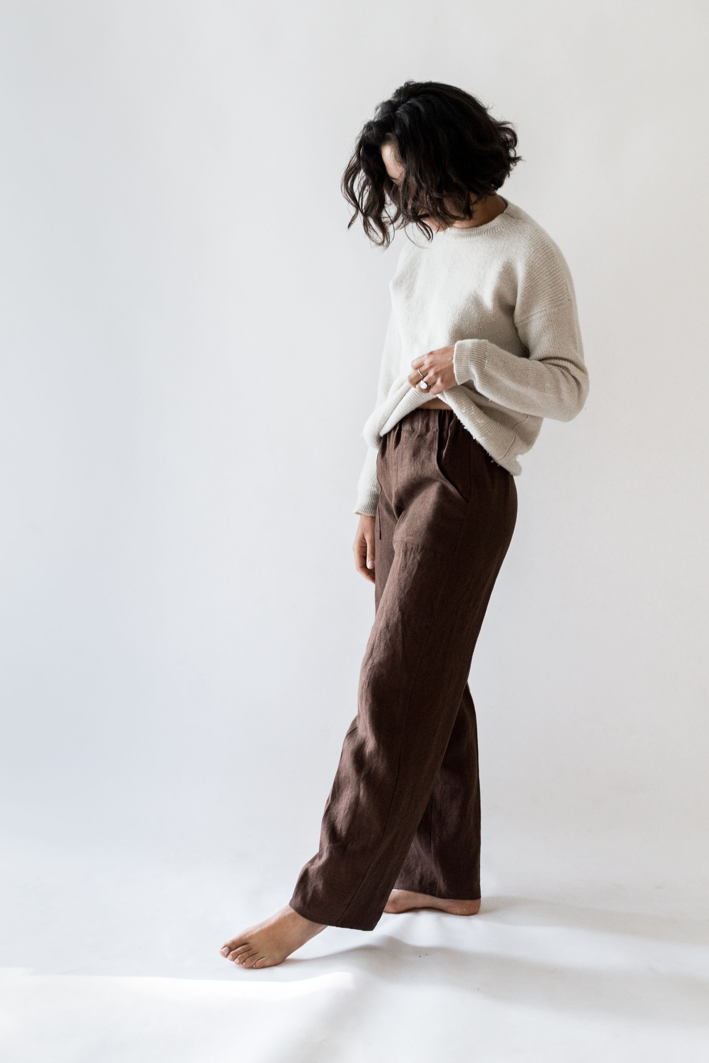 Nomi Designs minimalist fashion linen pants chocolt colour copy.jpg