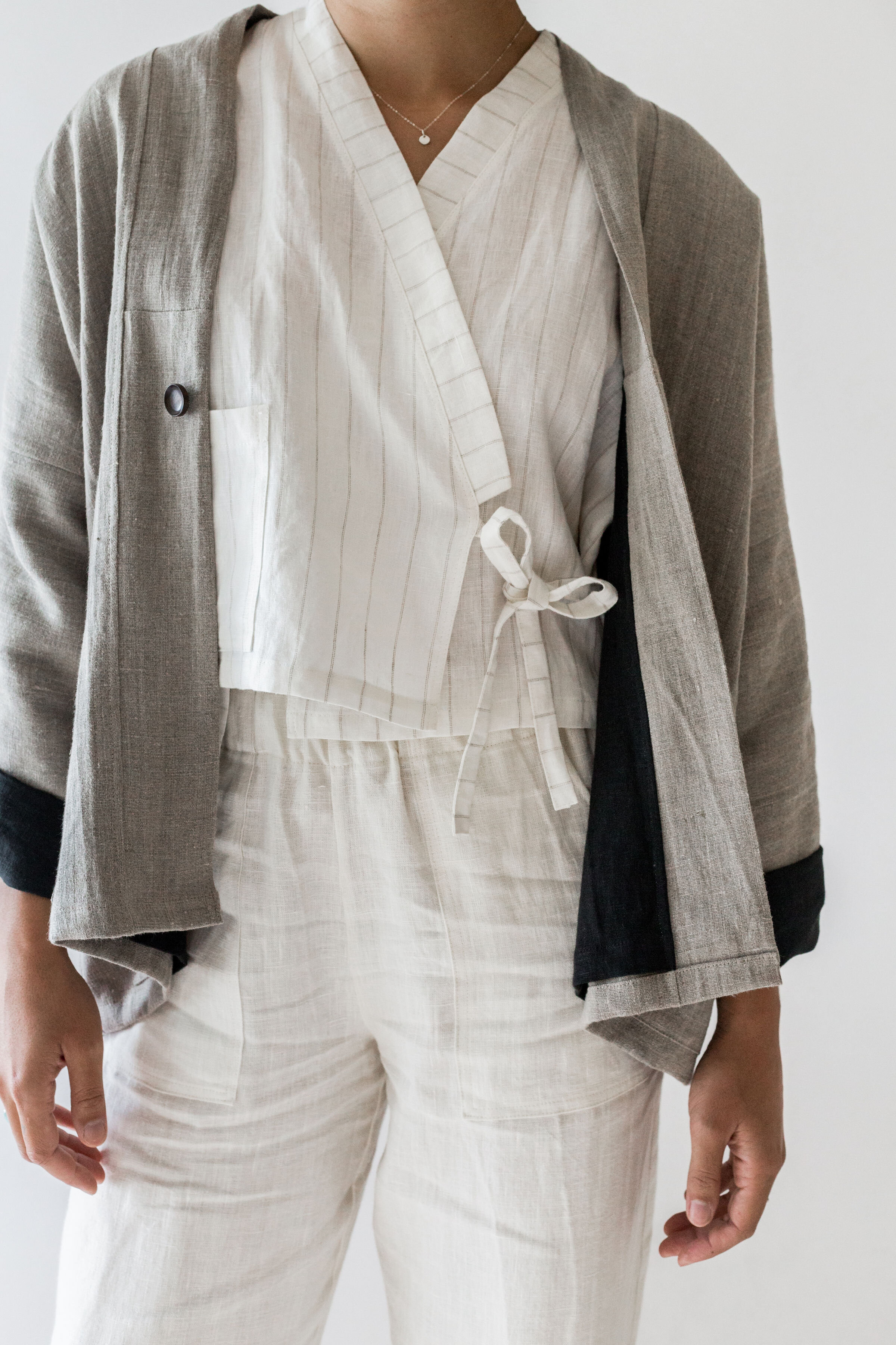 Linen Jacket | Ann Jacket | Linen Clothing — Nomi Designs