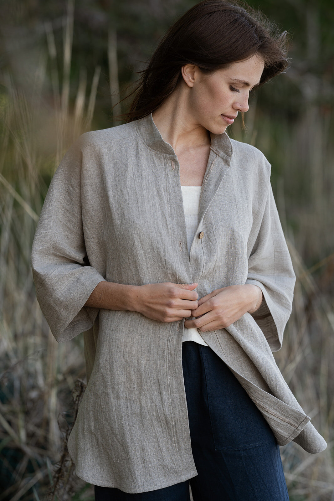 Nomi Designs - SS 21 - linen shirt - natural colours - slow fashion - the best linen cloths in Canada-44.jpg