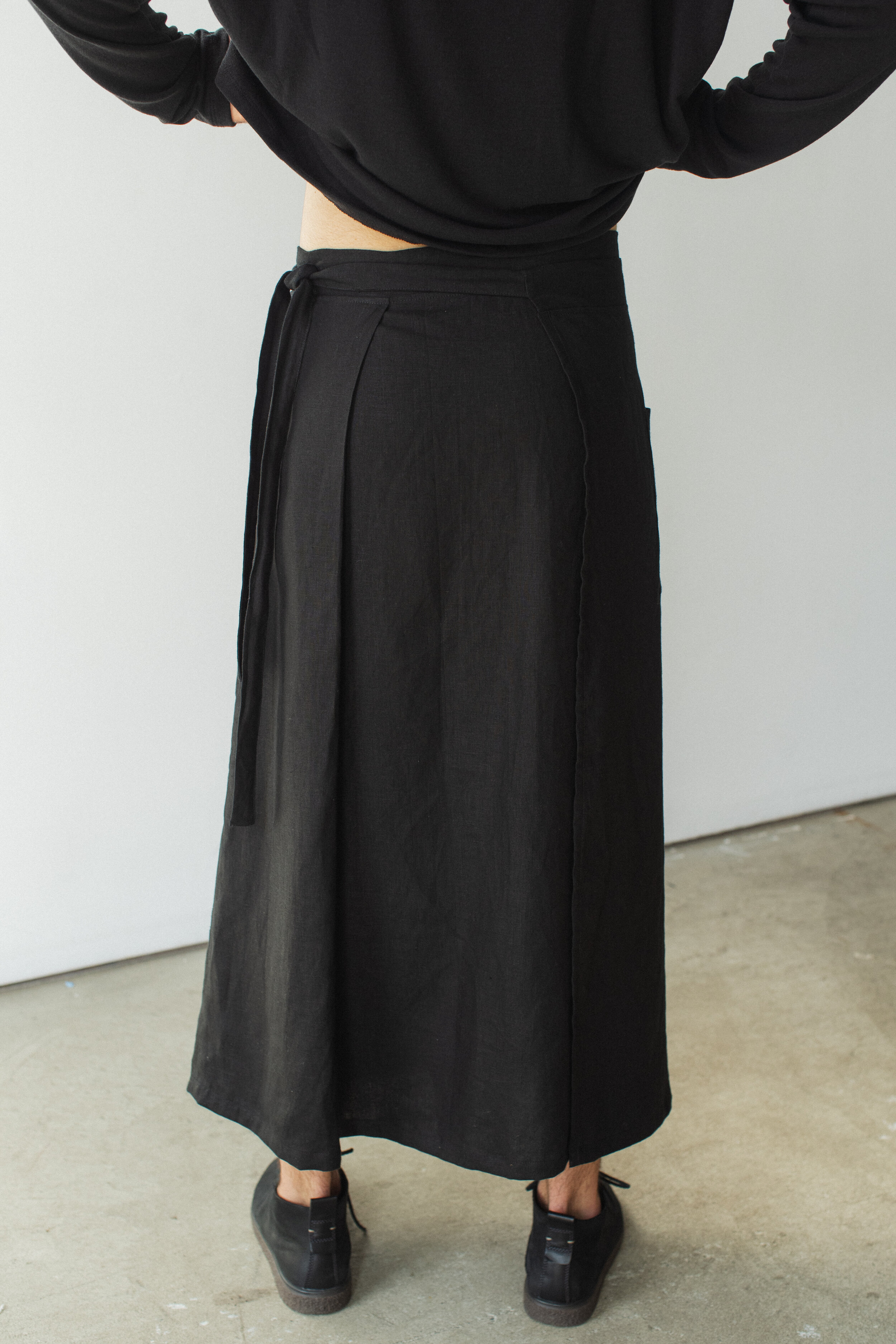Wrap Skirt | Rumi Wrap Skirt | Linen Clothing — Nomi Designs