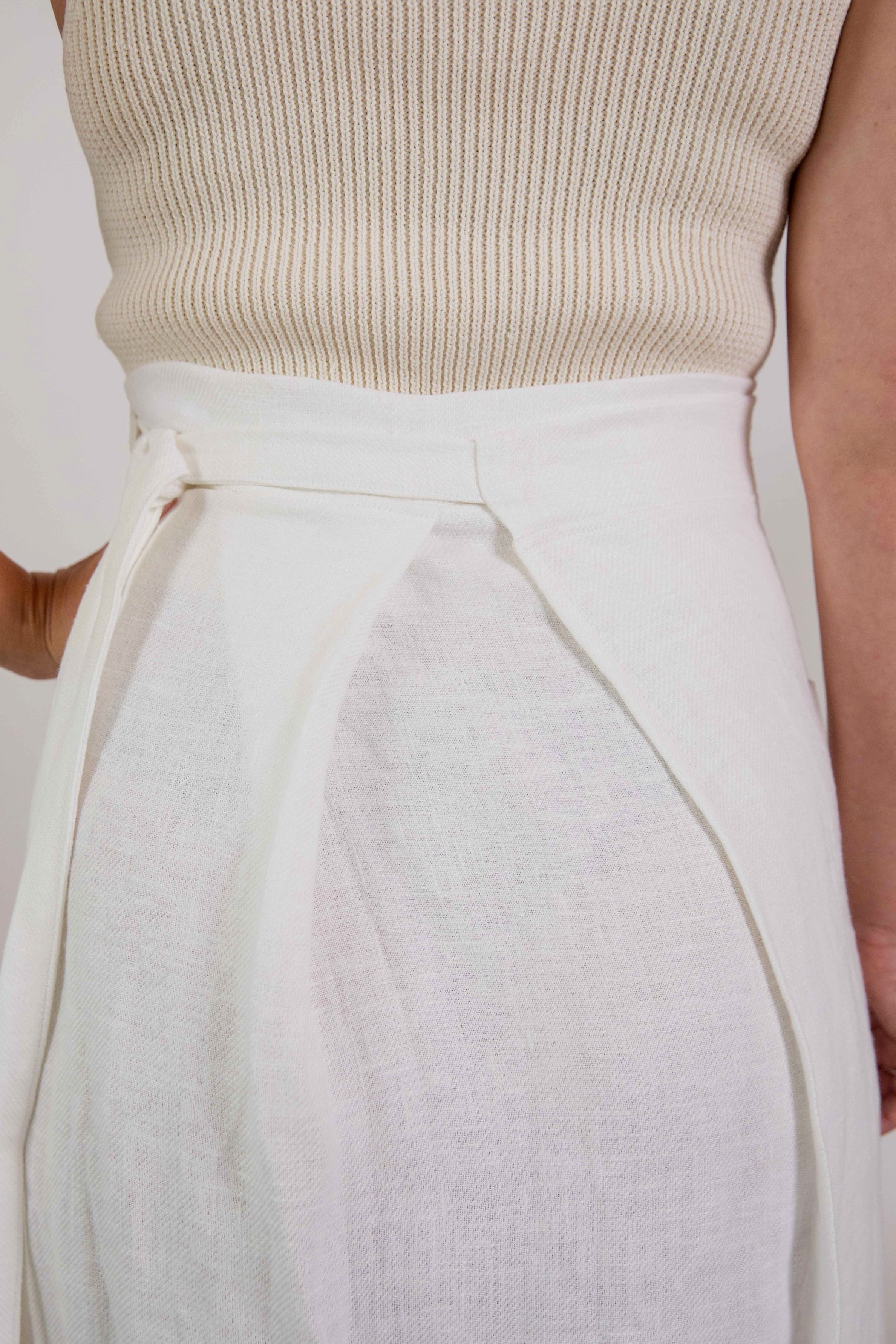 Linen Skirt, Wrap Skirt | Rumi Wrap Skirt | Linen Clothing — Nomi Designs