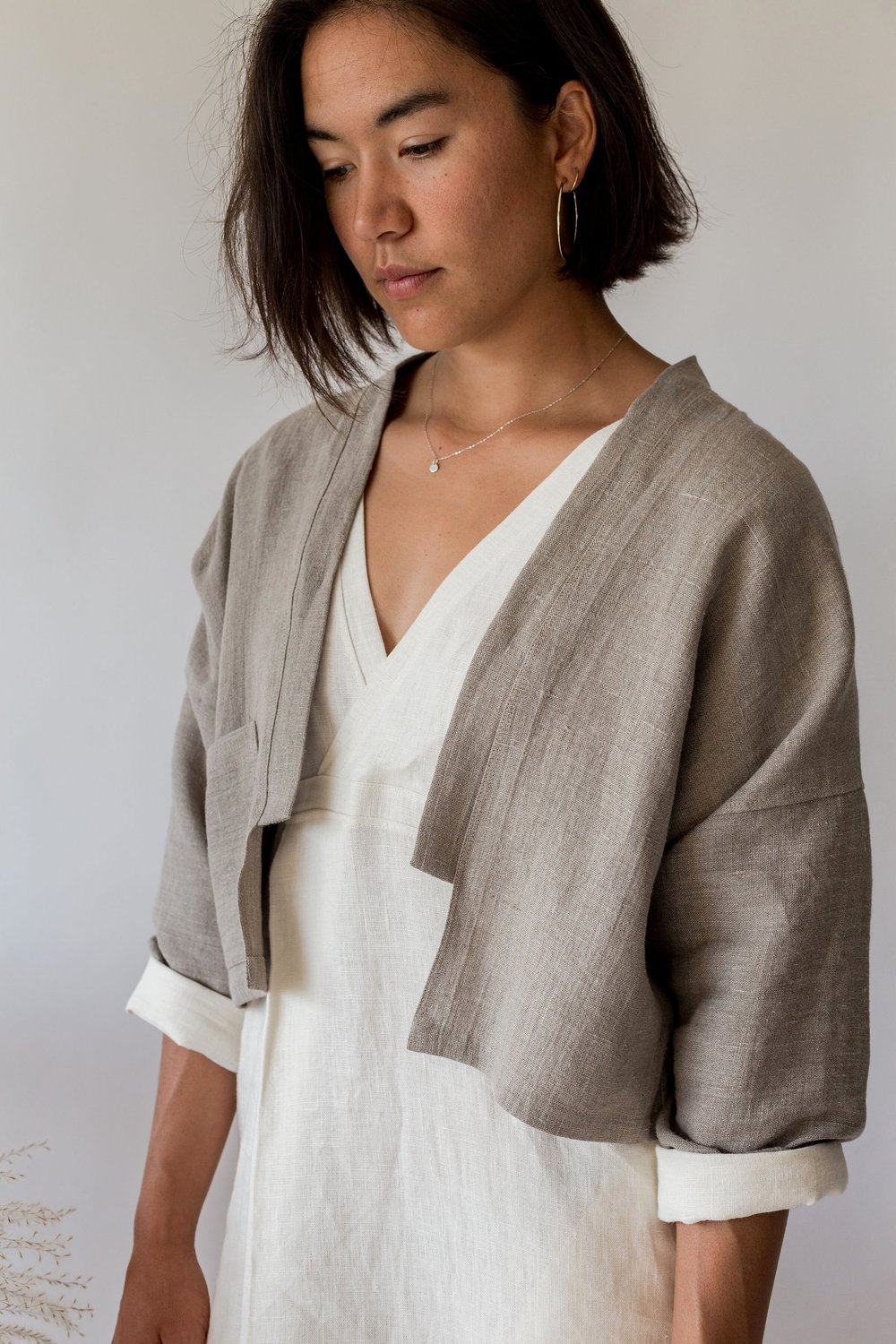 Linen Jacket | Ann Jacket | Linen Clothing — Nomi Designs