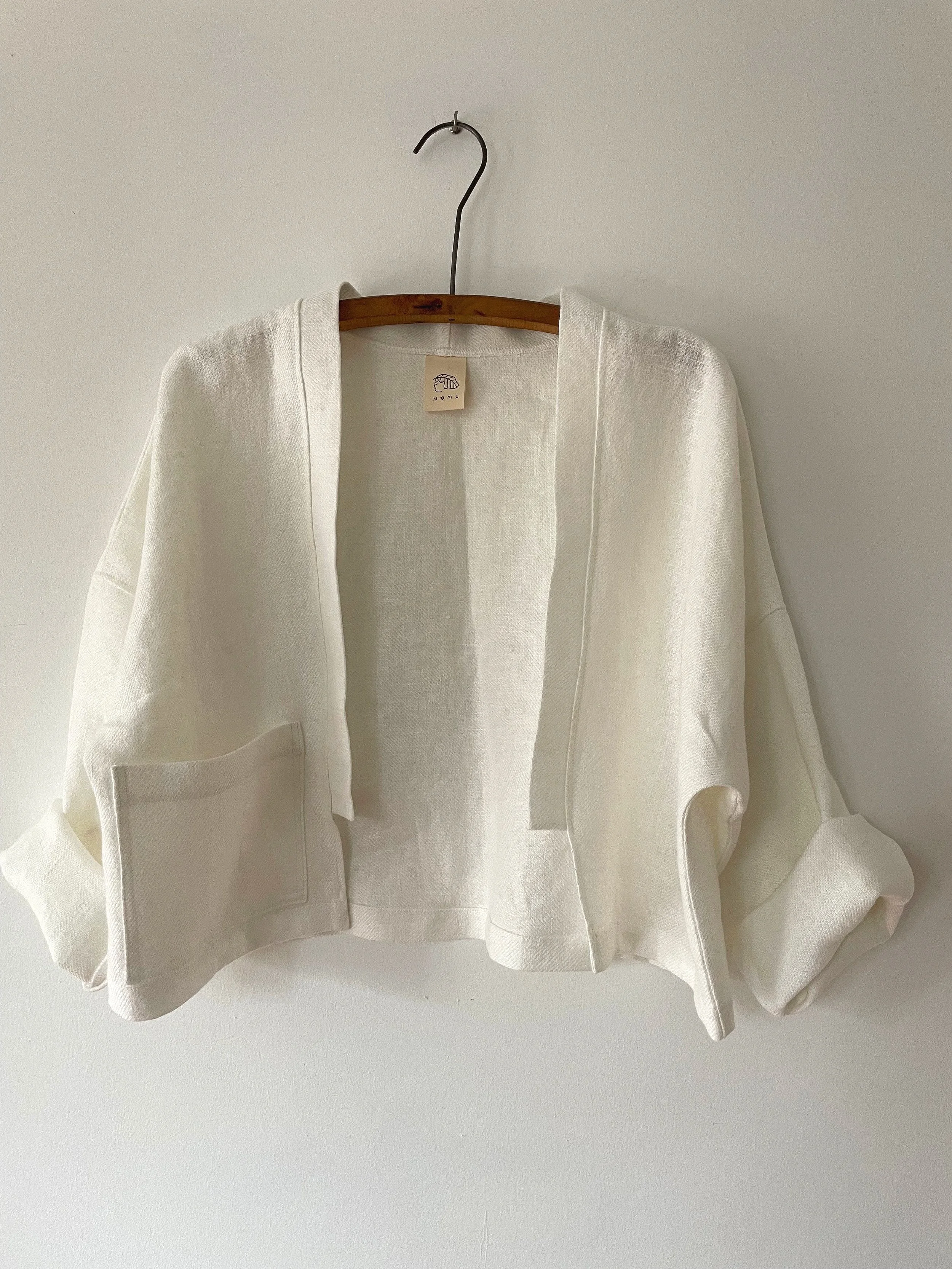 Haley Linen Blazer Set main image 1