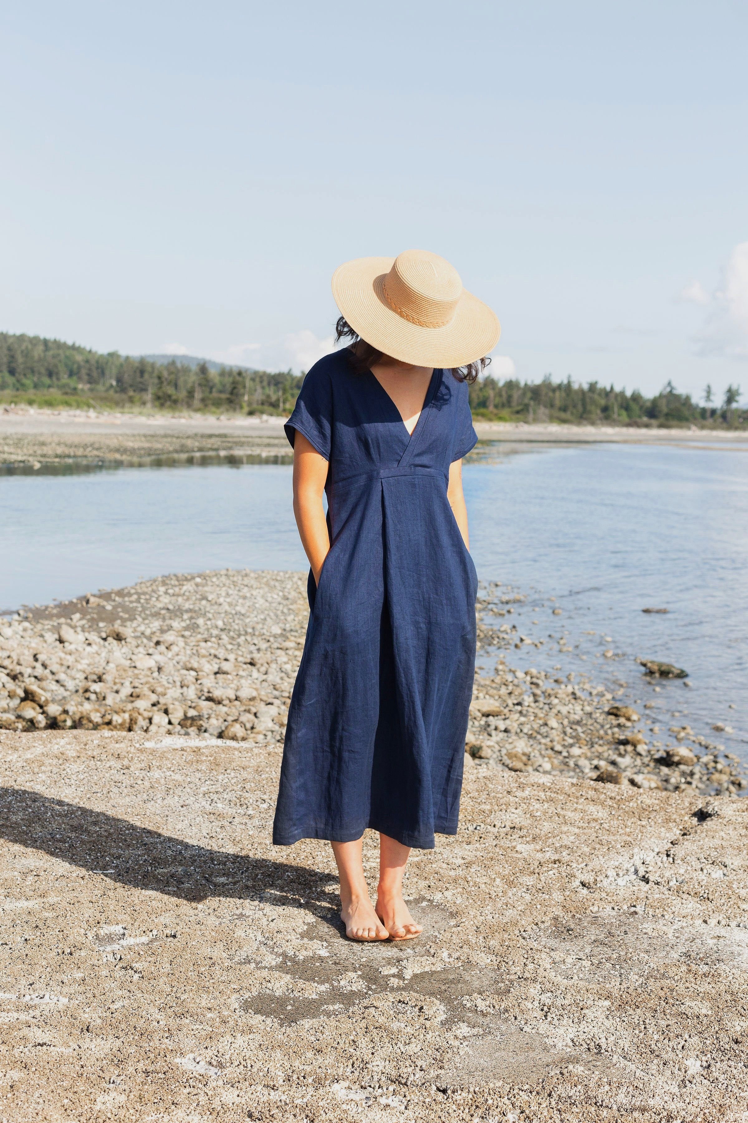 Linen Dress, Linen Skirt | Linen Clothing Canada — Nomi Designs