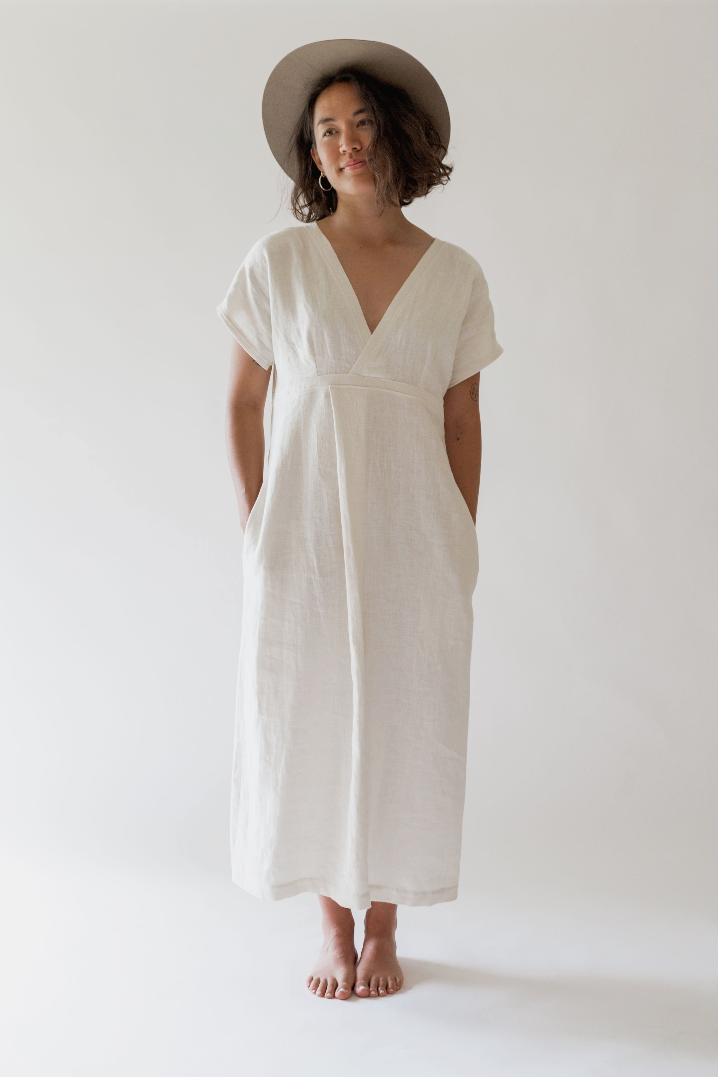 Linen Dress, Linen Skirt  Linen Clothing Canada — Nomi Designs