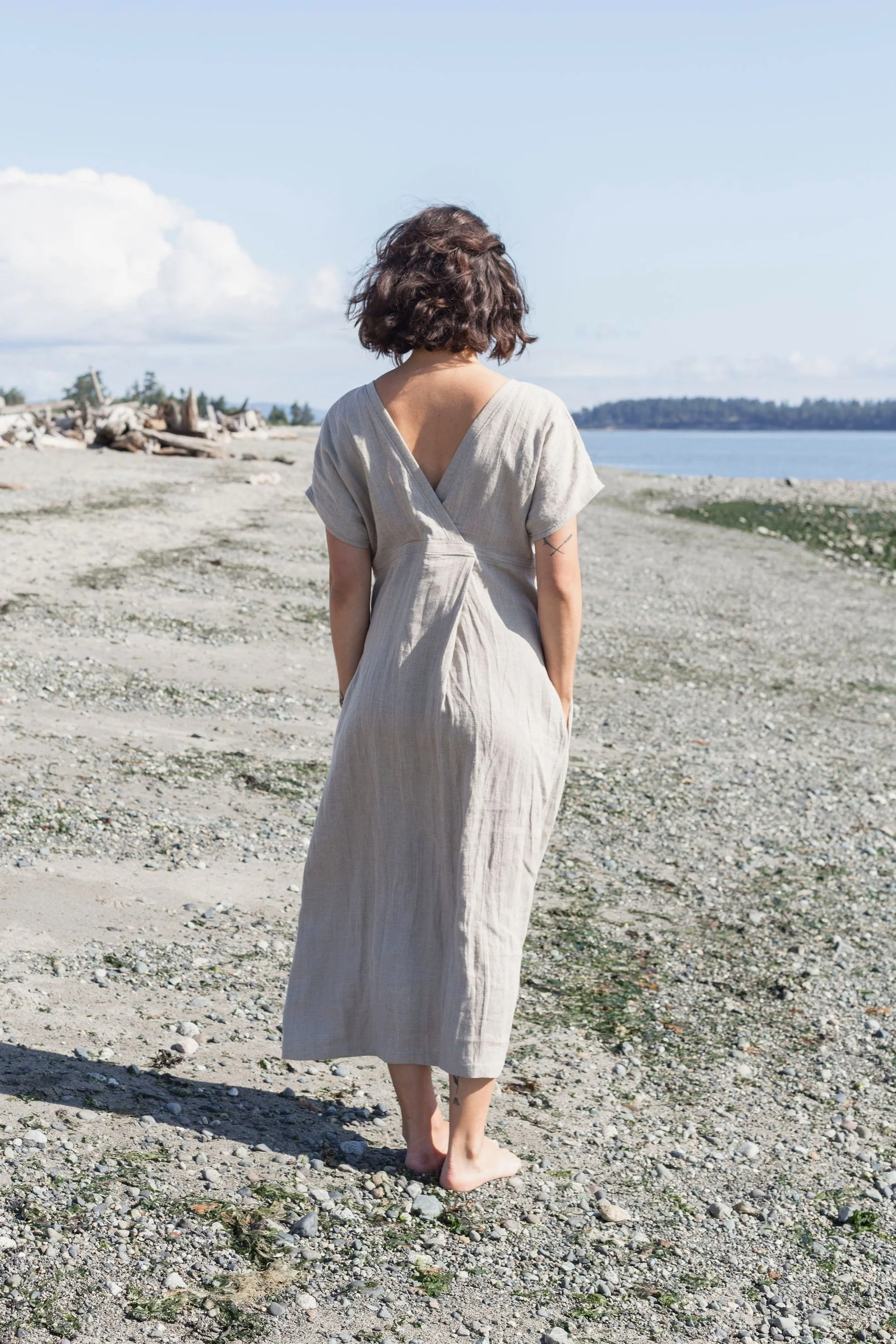 Vacation Outfits Summer Beach Dresses Canada Linen Dress