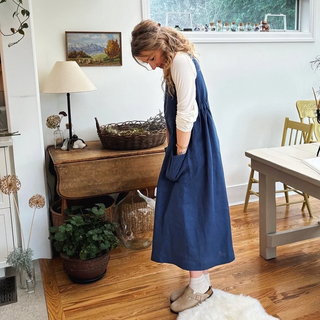 Linen Dress, Linen Skirt Linen Clothing Canada — Nomi Designs