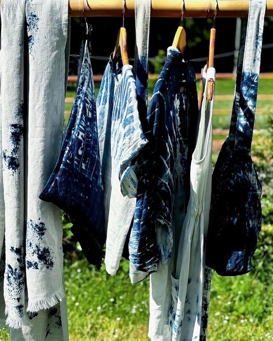 Every time I receive an order for one of my Shibori-dyed pieces, it fills me with joy. 
I absolutely love this artistic technique and how each item turns out to be truly one of a kind. 
If you&rsquo;d like to own one of my designs in this special Shi