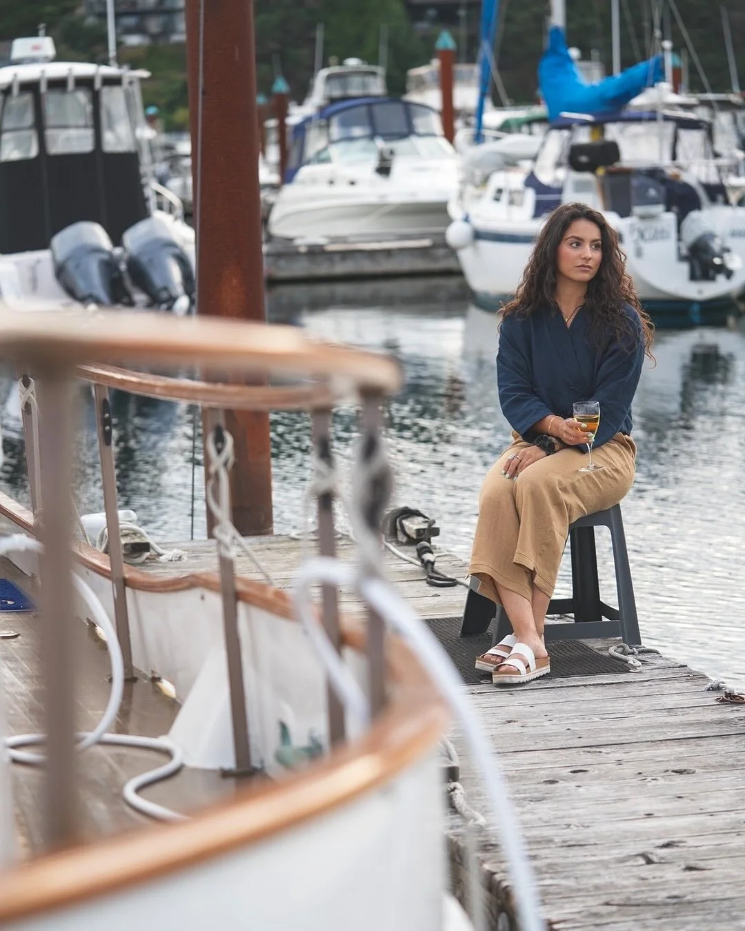 We still have warm weather here on the West Coast, but the cooler days are just around the corner. These photos are a memory from a joyful summer, taken a few years ago when I collaborated with a photographer on his own project. 
⠀⠀⠀⠀⠀⠀⠀⠀⠀
As we almo