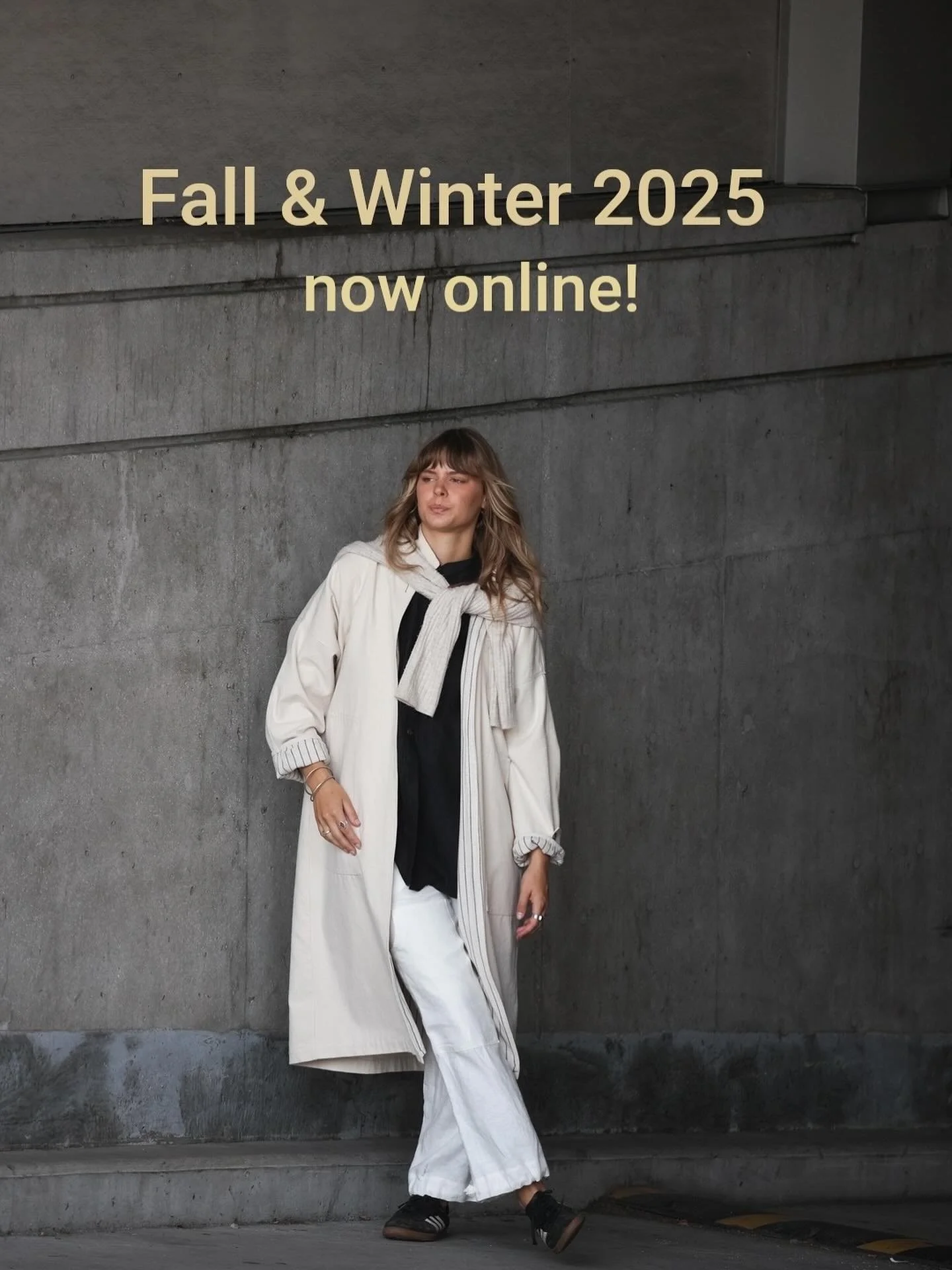 I&rsquo;m so excited to share the F/W 2025 collection &mdash; now live online (link in bio)!
This collection is all about cozy, stylish, and simple pieces to make your days more comfortable.
⠀⠀⠀⠀⠀⠀⠀⠀⠀
To celebrate the launch, enjoy 10% off everything
