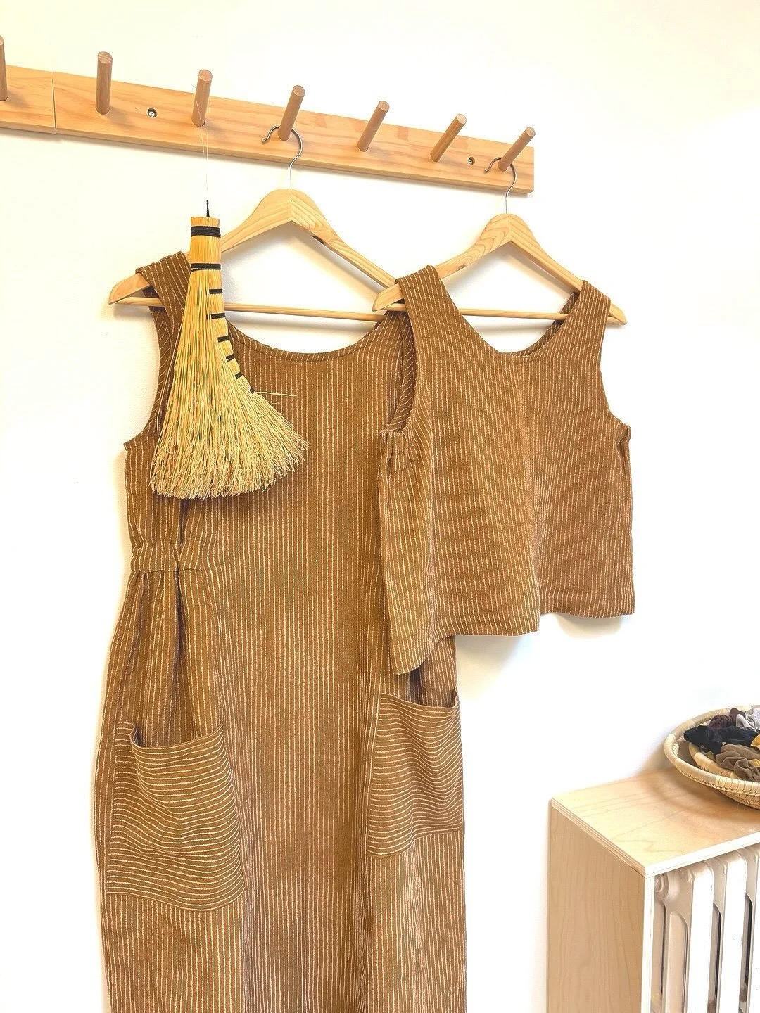 The ginger colour has quickly become one of your standout favourites this spring. 
The fabric&rsquo;s rich texture feels incredible against the skin, adding depth and a whole new dimension to the clothes.