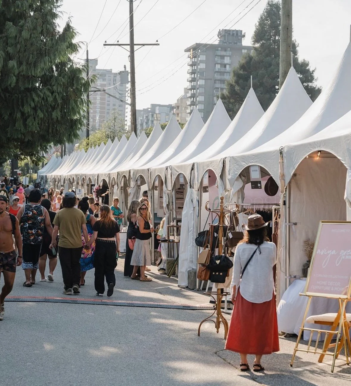 Vancouver friends, I&rsquo;m coming back to the Harmony Arts Festival in West Vancouver next long weekend! ☀️
⠀⠀⠀⠀⠀⠀⠀⠀⠀
This is one of my favorite festivals, and I&rsquo;m so excited to be back for my fourth year as a vendor. The music, the people, t