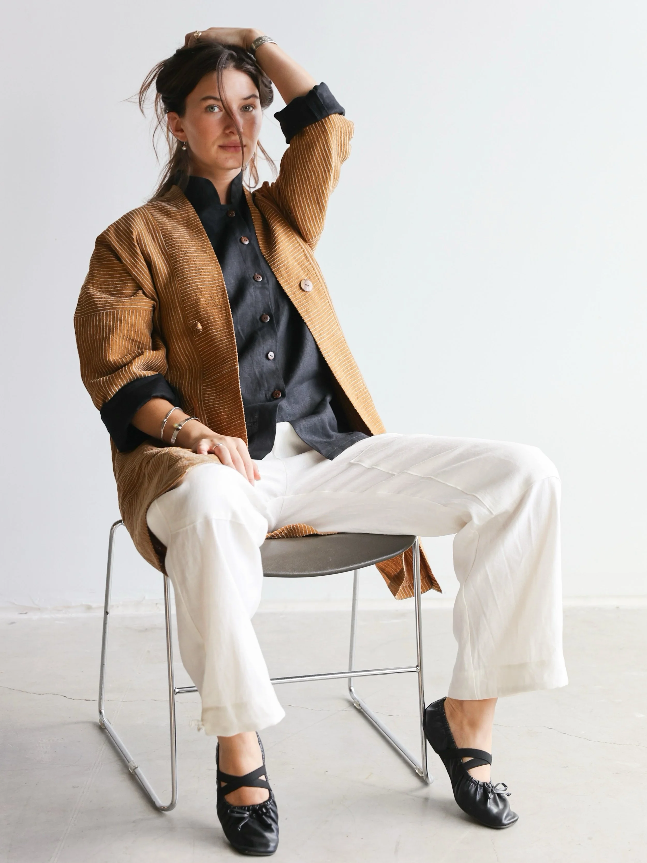 Get 15% off the F/W Collection this Thanksgiving weekend. Exclusively for email subscribers.
As a thank you for this wonderful year and for your support and belief in my linen clothing business, I&rsquo;d love to offer you 15% off.
Sign up for the em