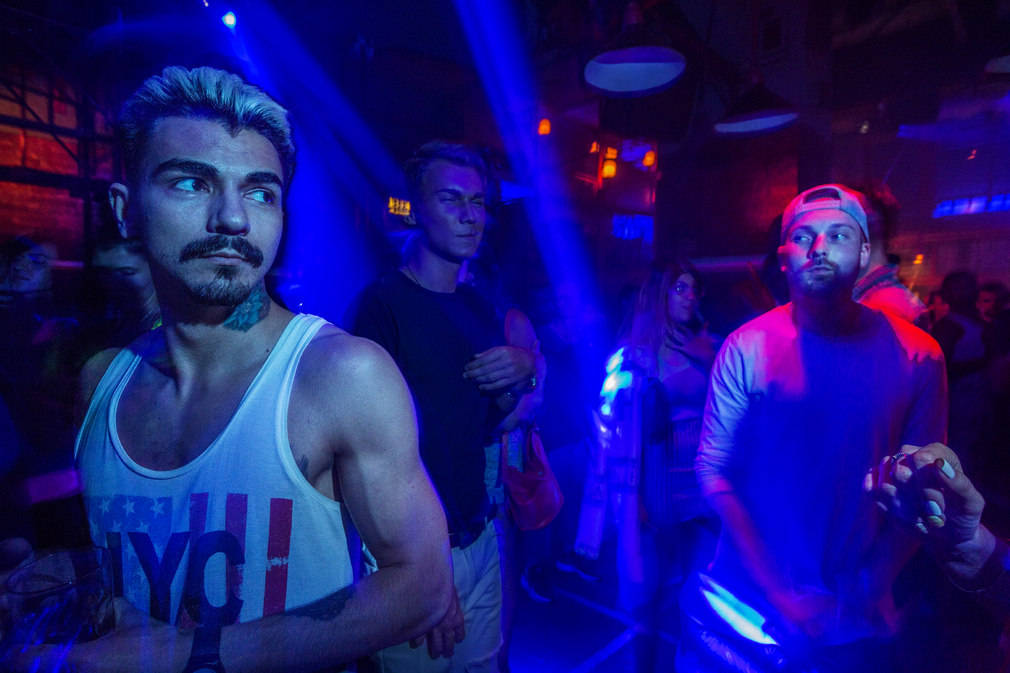  At Propaganda, a popular club near the Kremlin in Moscow, Sunday is gay night, an event that draws heterosexual men and women as well. After the fall of the Soviet Union, many Russians began to more openly express their sexual orientation and demand