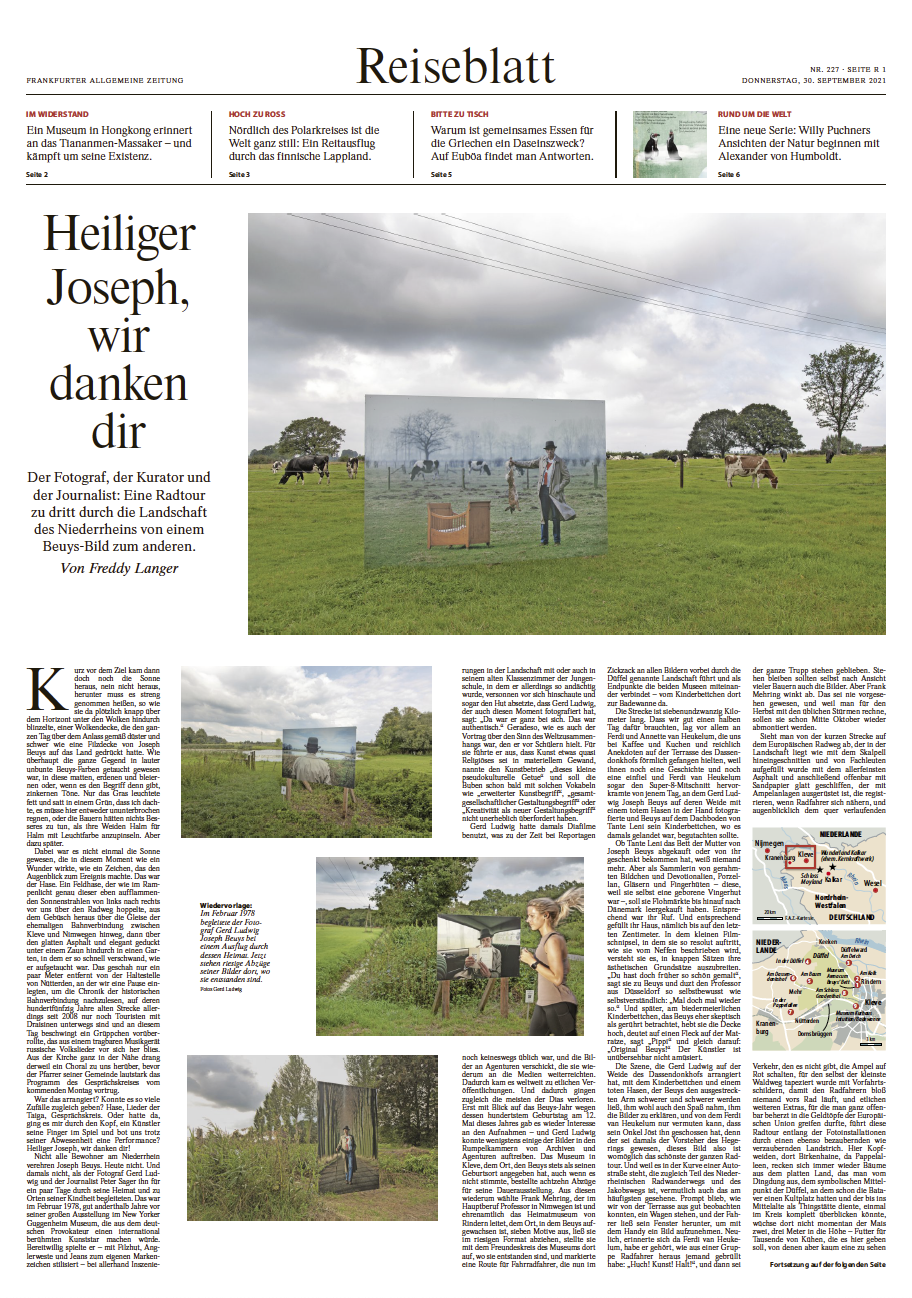 Beuys-Land in FAZ