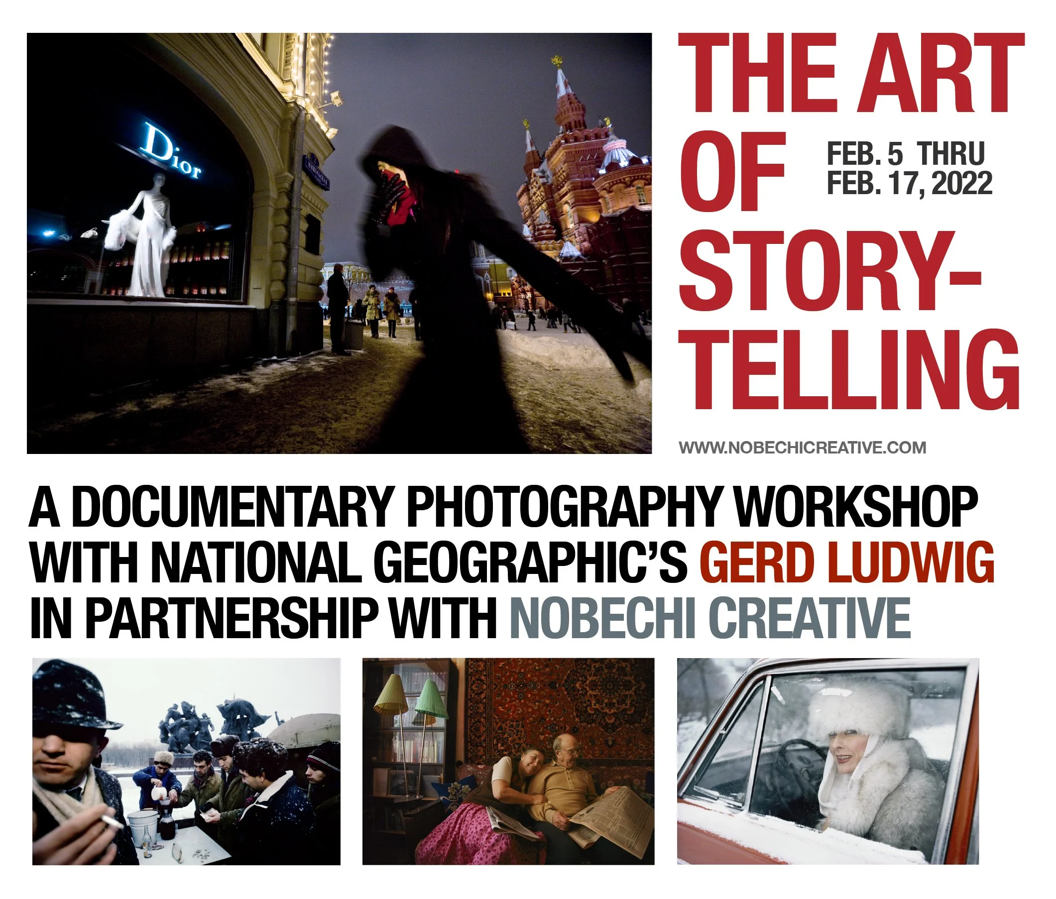 WORKSHOP: THE ART OF STORYTELLING