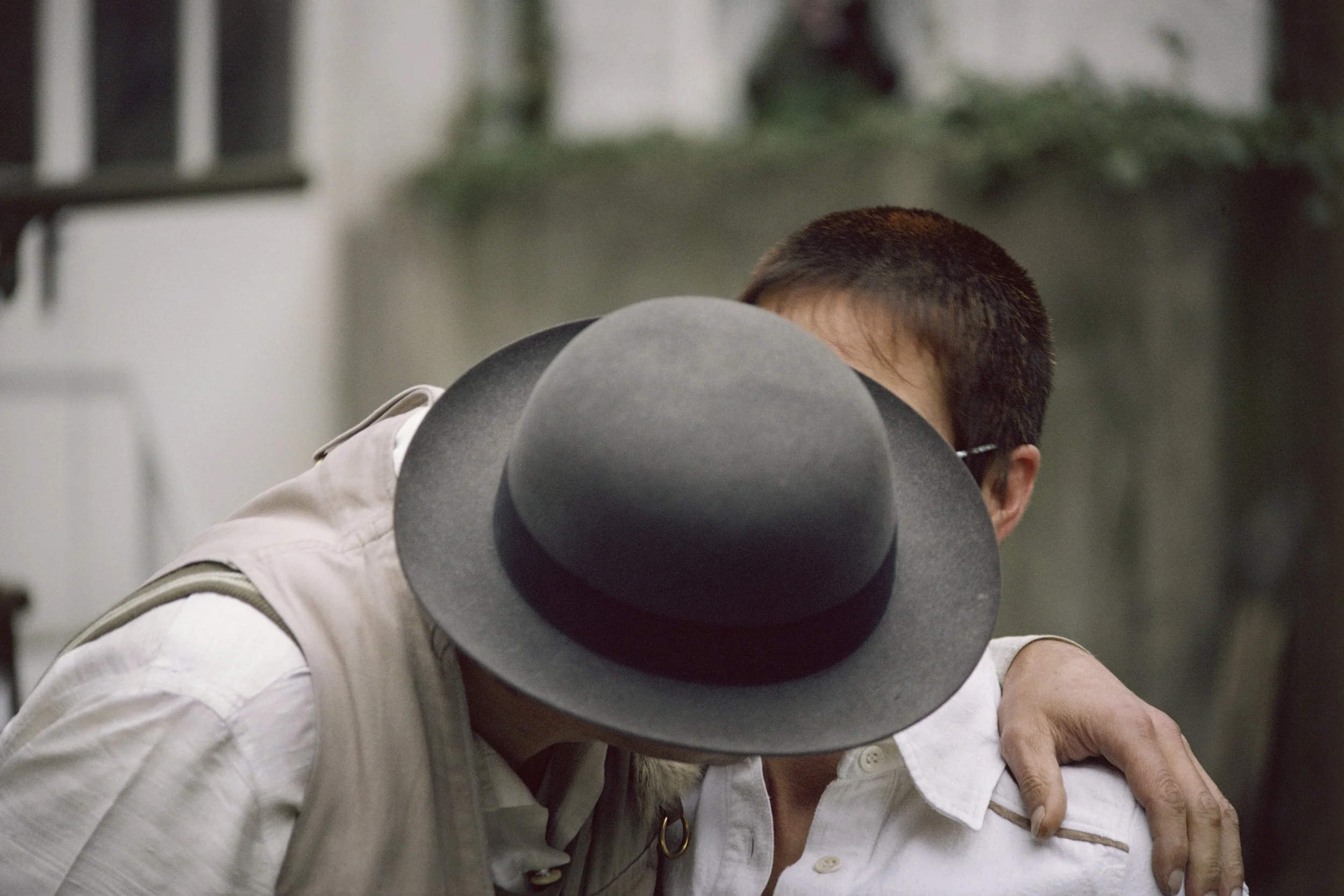 Hidden Affection: Beuys Kisses Eva