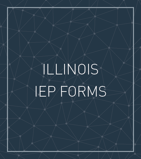 Illinois IEP FORMS