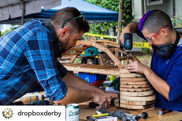 Are you following our @dropboxderby account? Hop over there for updates and a countdown to Portland&rsquo;s biggest design/build challenge.
#repost from @dropboxderby: 
Artists, designers, families, local business owners, DIY junkies, builders, contr