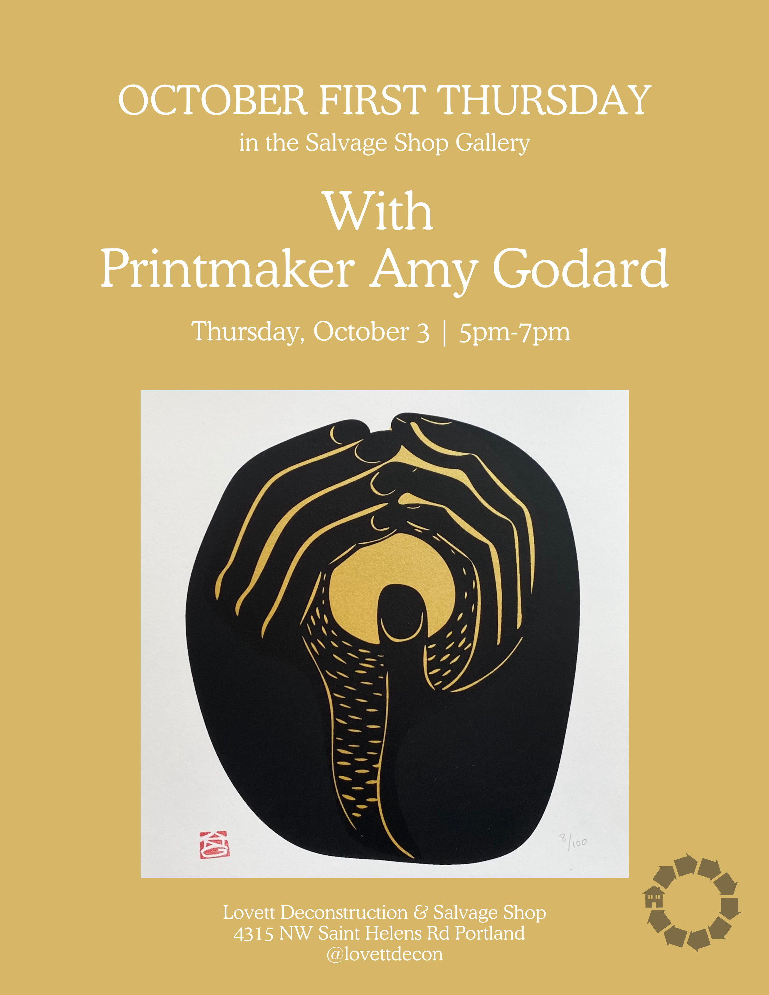 October First Thursday with Amy Godard