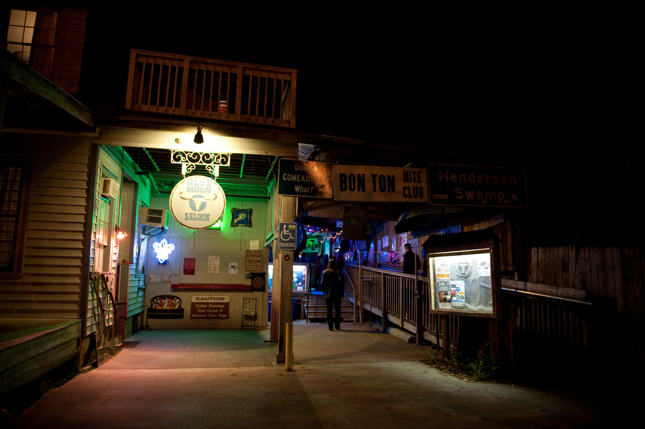 Blue Moon Saloon Entrance