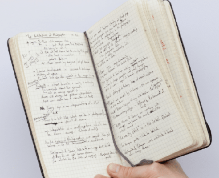 Your little book of lyrics - could be worth a fortune one day...