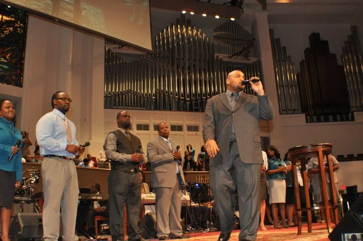 A live gospel performance from Josiah...